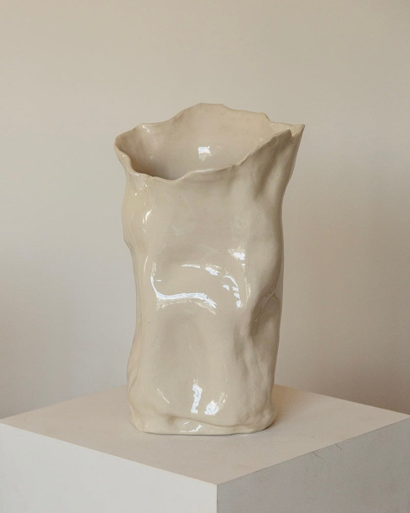 Contemporary Vase in Glazed Ceramic - The Modica Collection by Passé The Store | The Oblist