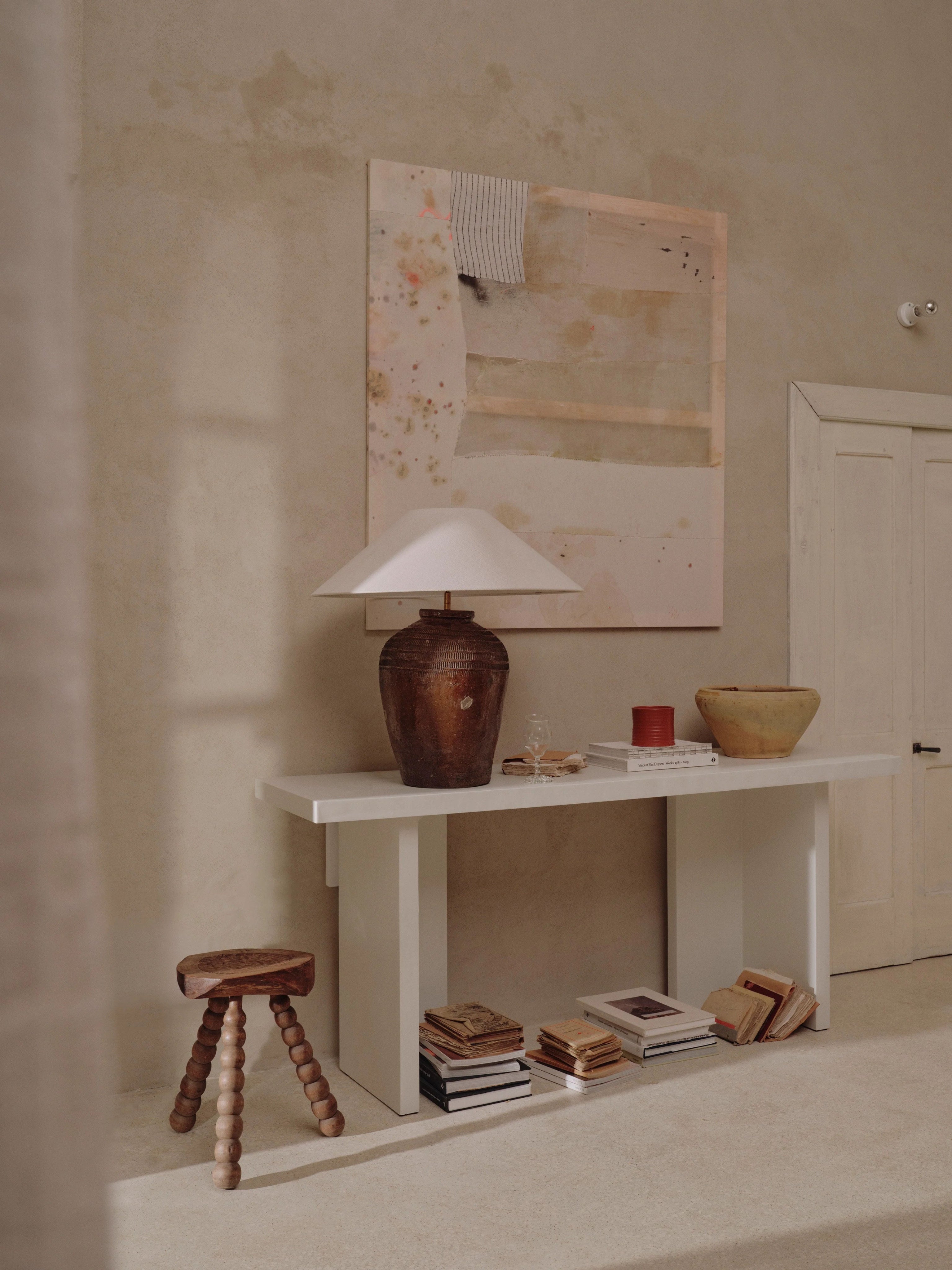 "Niccolò" Console Table — side angle
