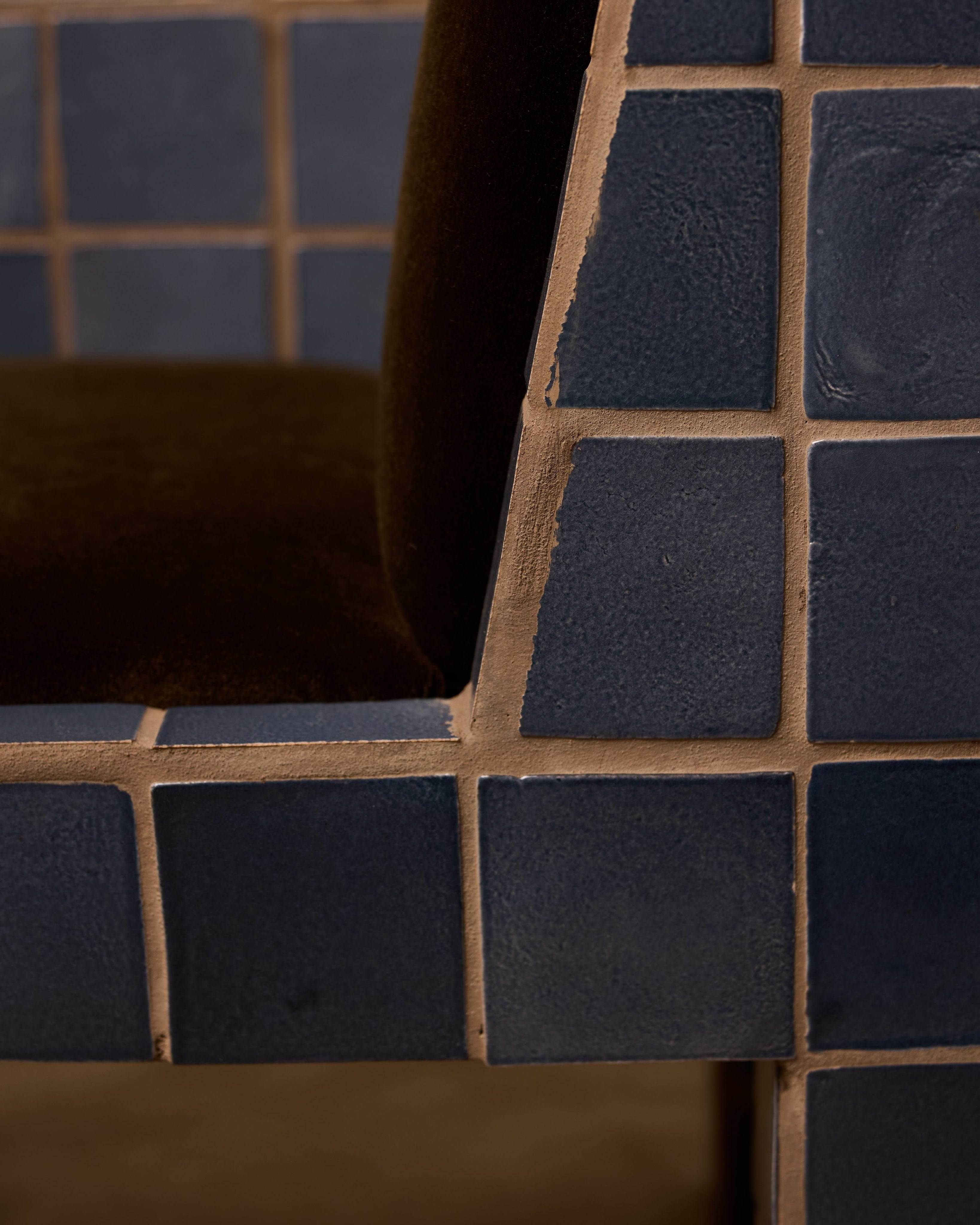 'Jura' Tiled Accent Chair
