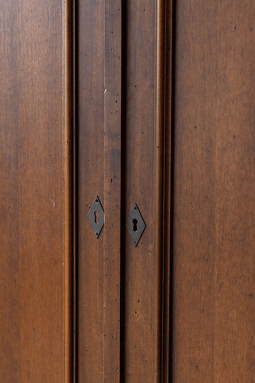 French Walnut Armoire — lifestyle setting