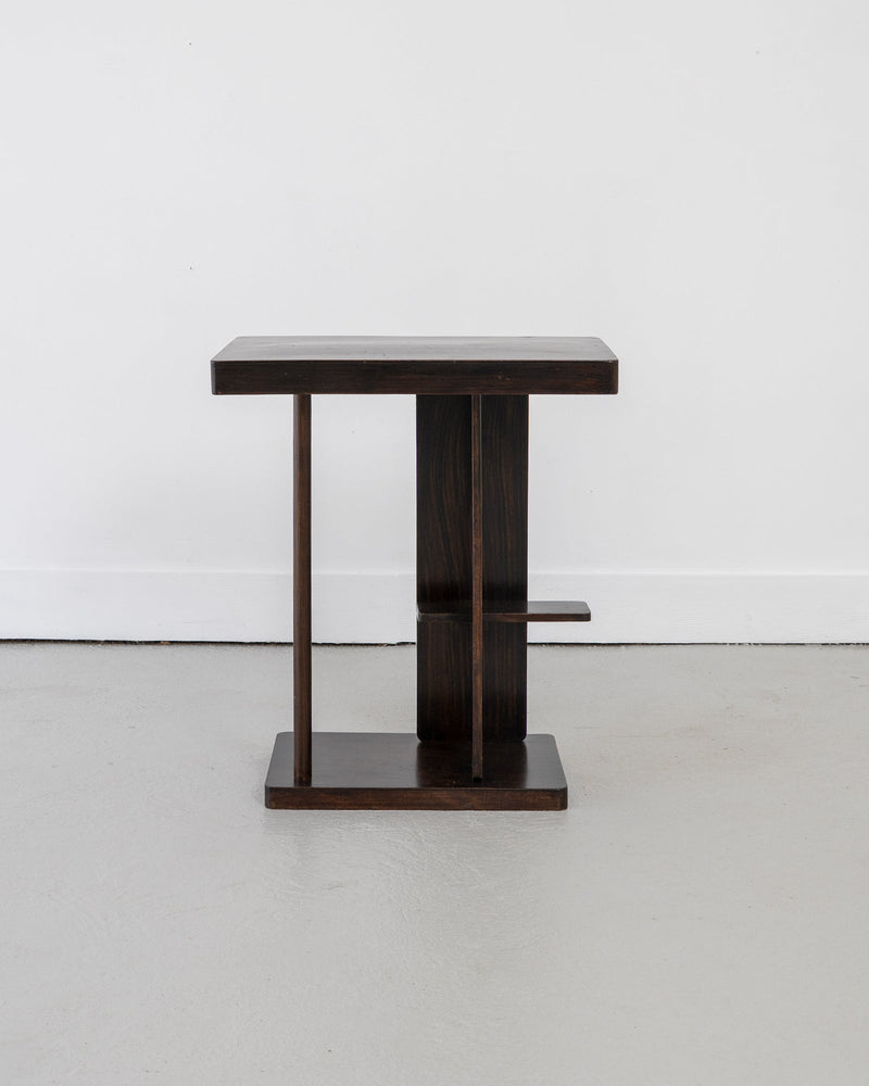 Modernist Console Table, France, c.1930 — detail view