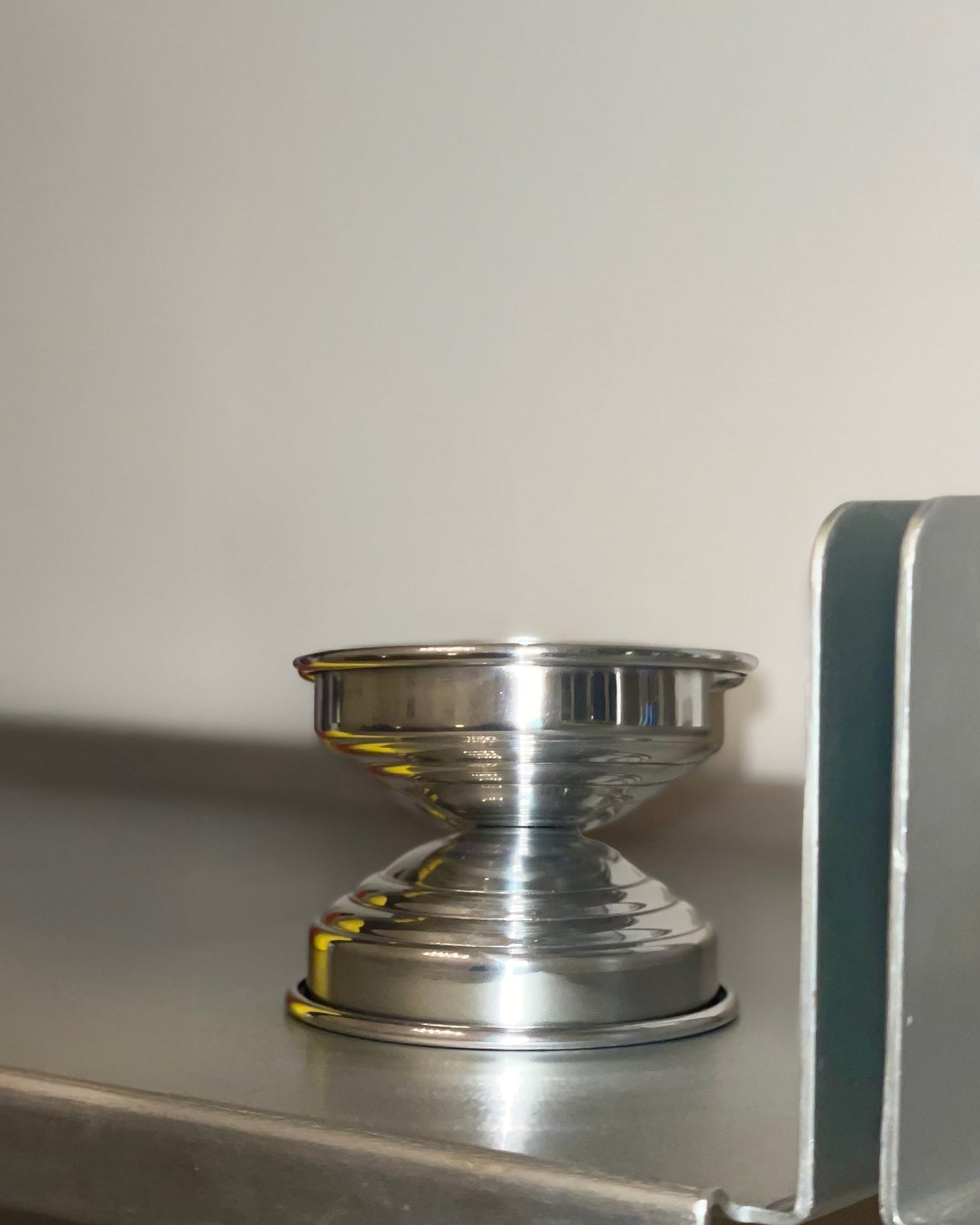 Polished Metal Candle Holders by CASPAL | The Oblist — polished aluminum finish