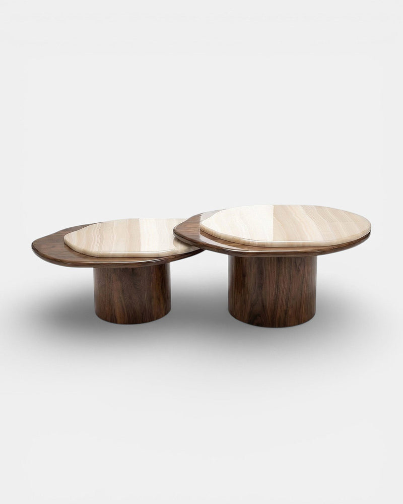 Nuga Duo Wood And Vanilla Onyx by Marbera | The Oblist