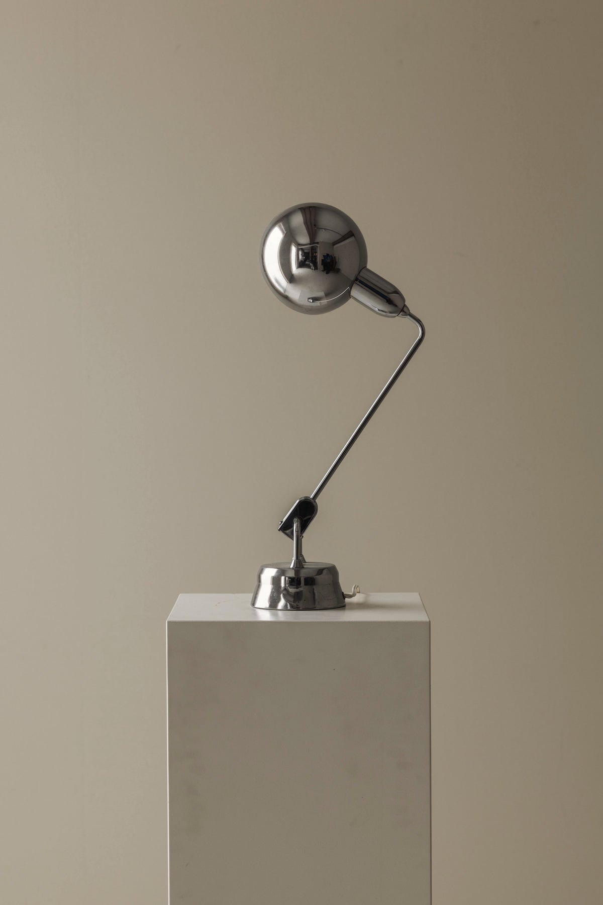Jumo Table Lamp Selected by Charlotte Perriand, France, 1940’s — detail view
