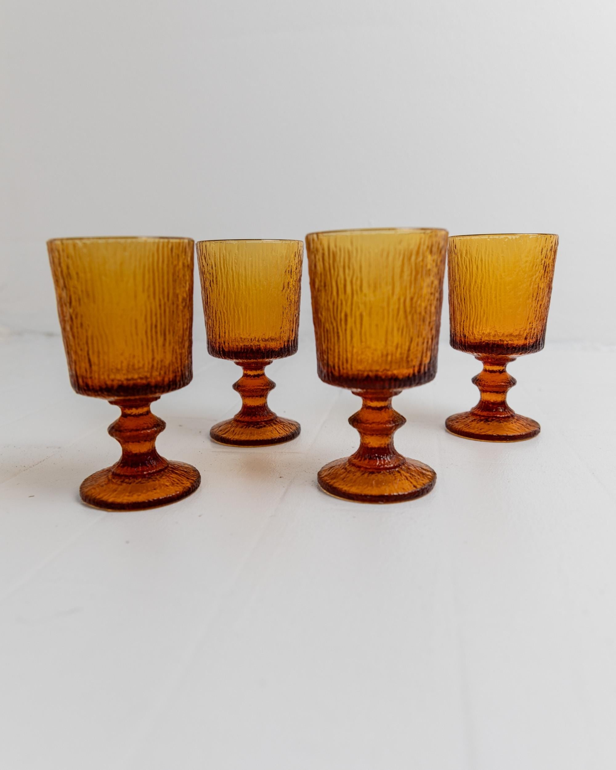 Vintage 1970s Wine Glasses by Bottega Jacobs
