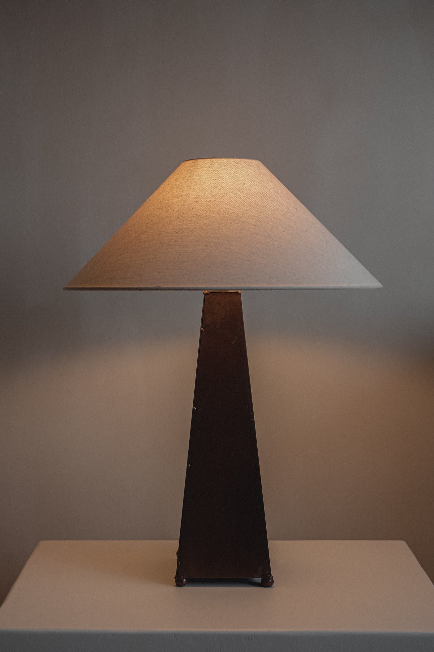 Obelisk Table Lamp — close-up