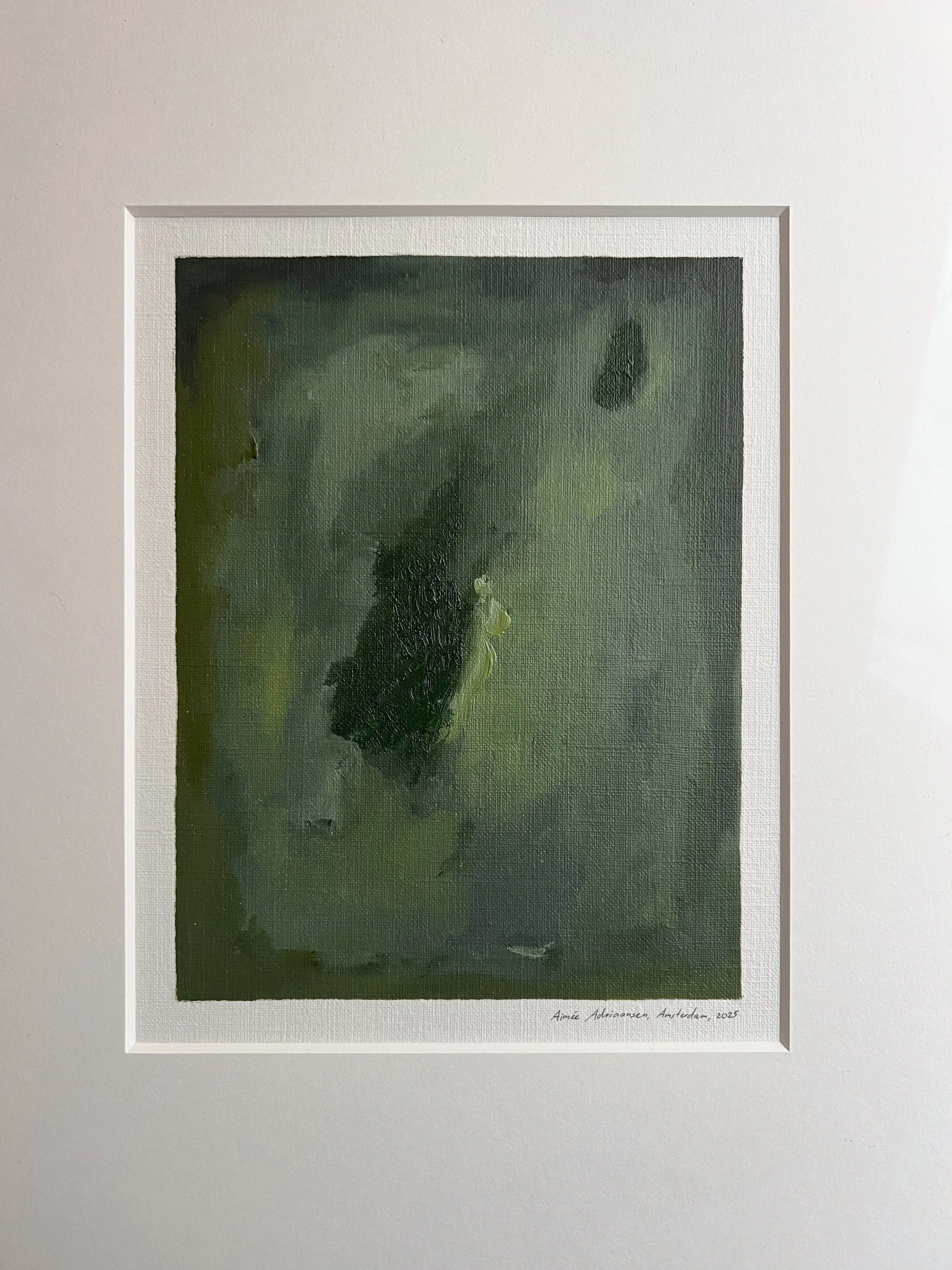 Oil painting on paper - 8 (2025)