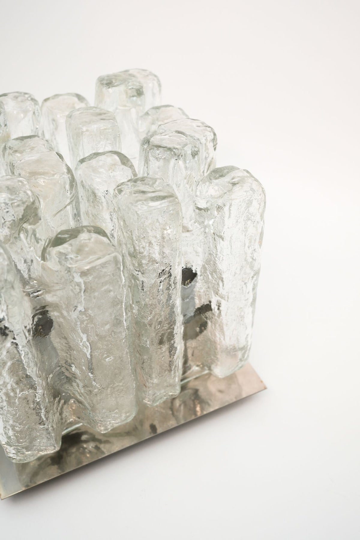 J.T. Kalmar Ice Glass Ceiling Light — in context