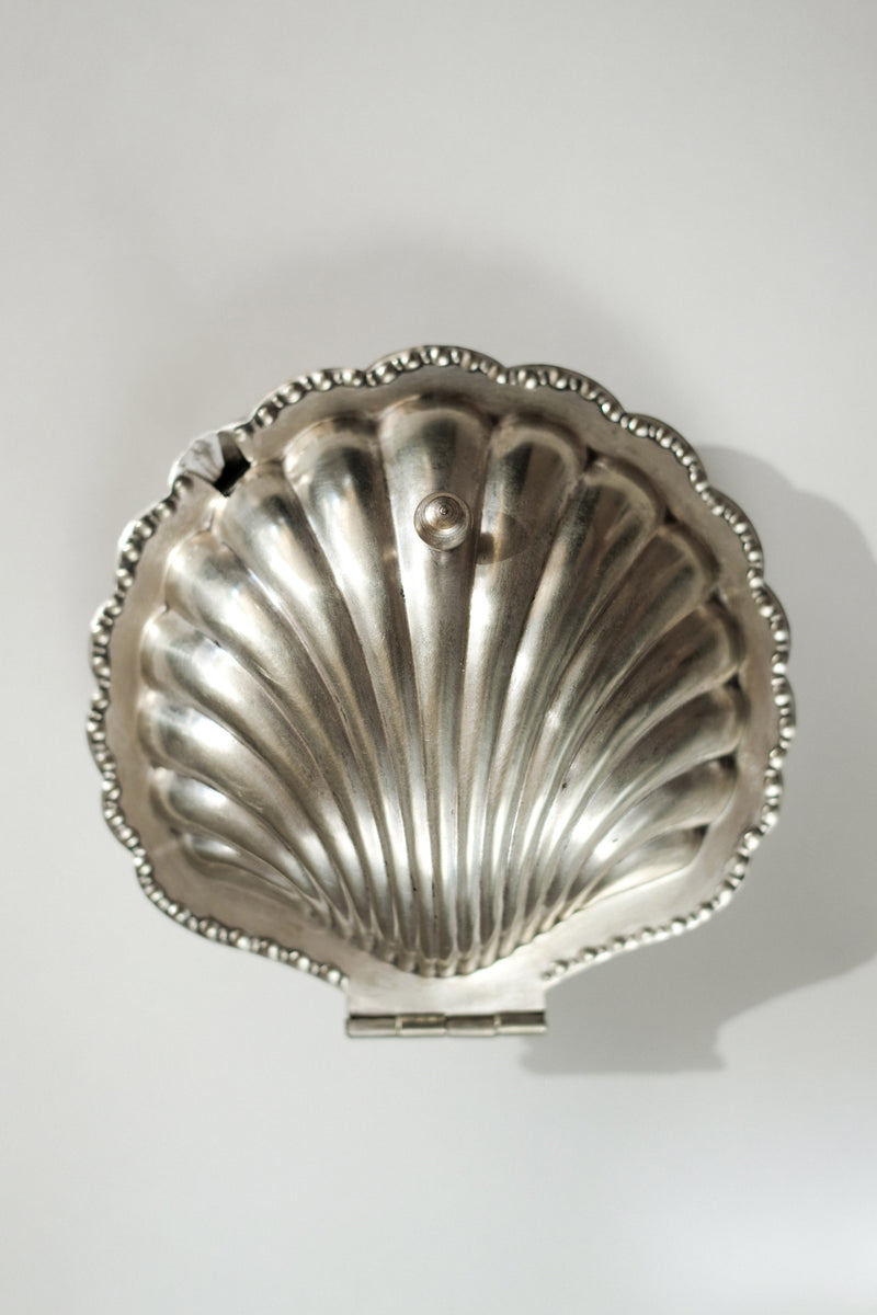 Shell Shaped Butter Dish by septembre studios | The Oblist — metal, handcrafted design