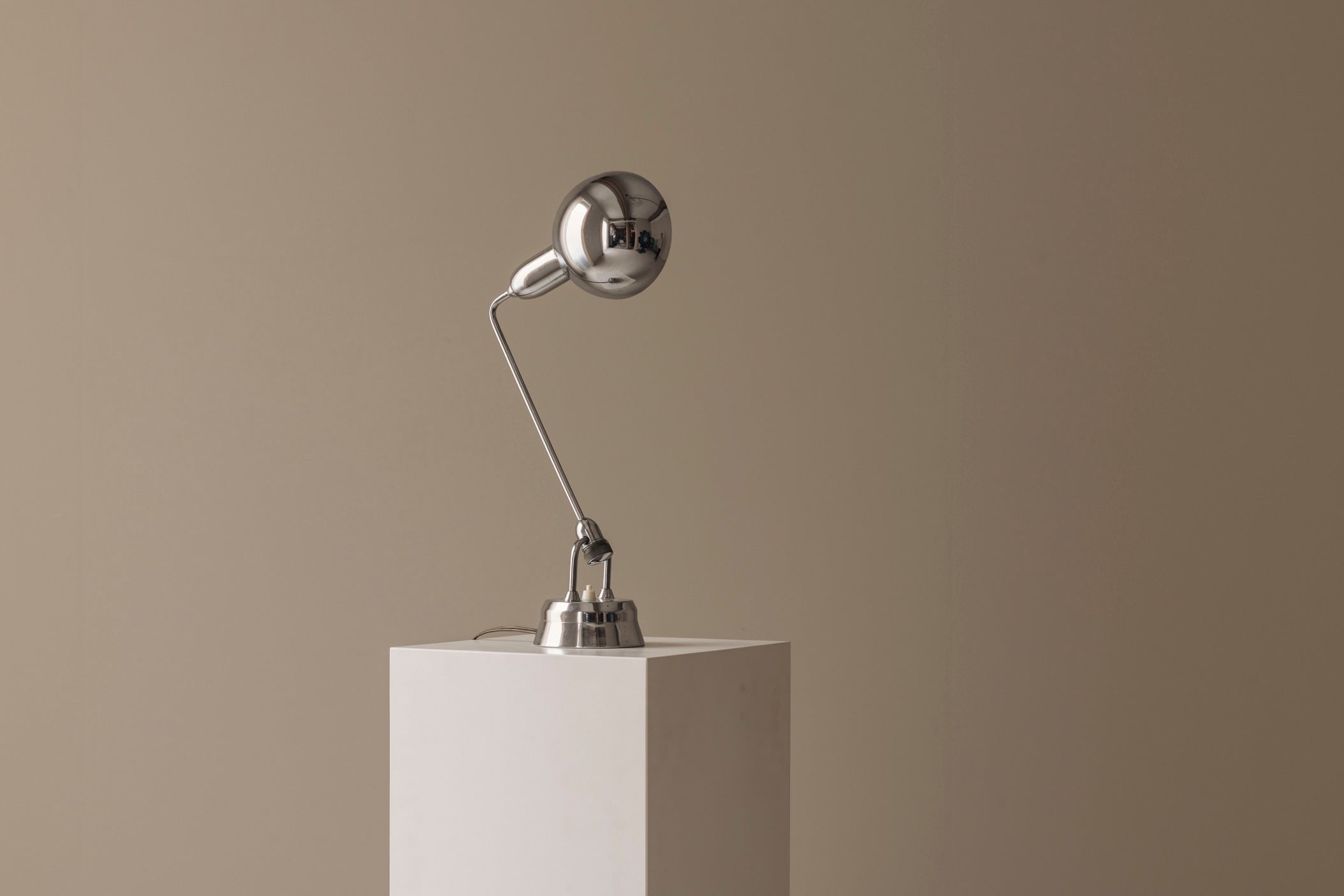 Jumo Table Lamp Selected by Charlotte Perriand, France, 1960’s — side angle