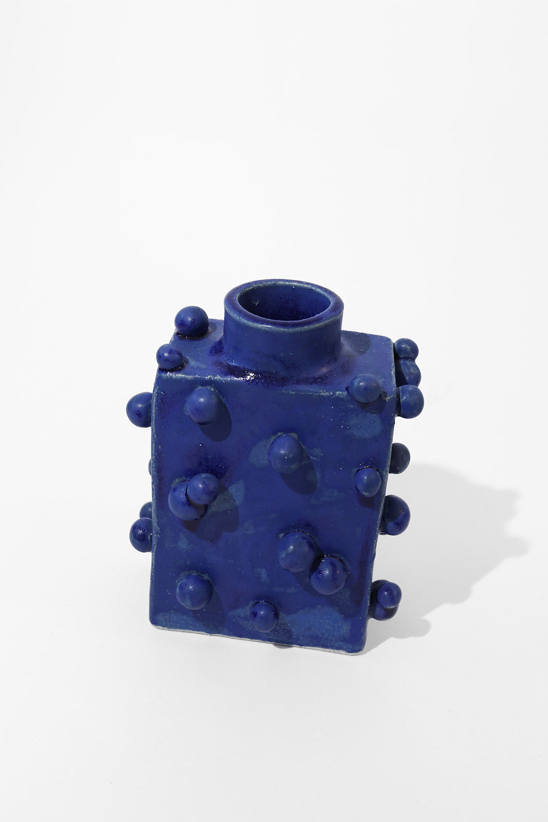 Ceramic Vase Sphères - Small azurite — lifestyle setting