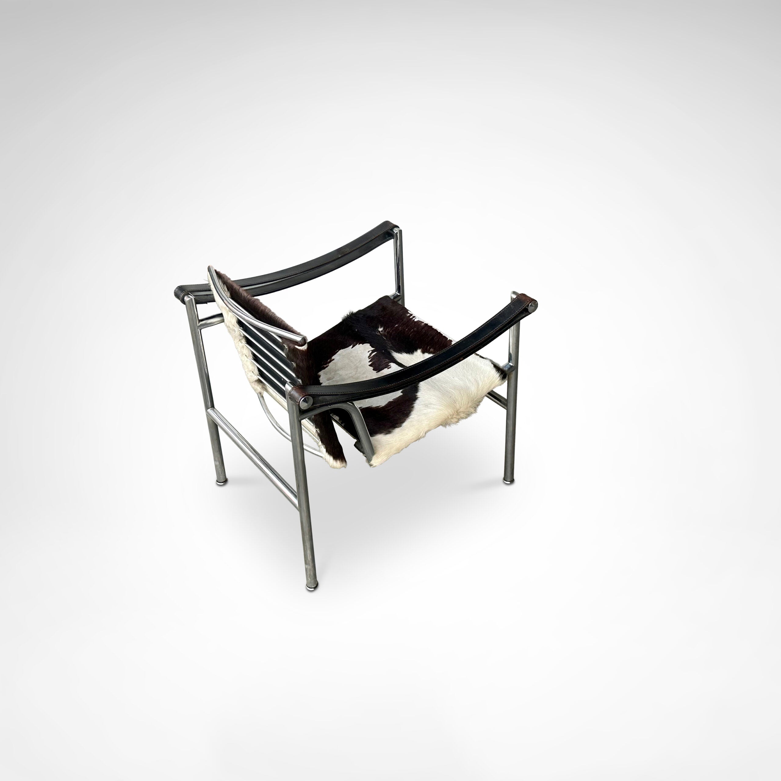 LC1 ponyskin armchair by Le Corbusier et al for Cassina 1980s