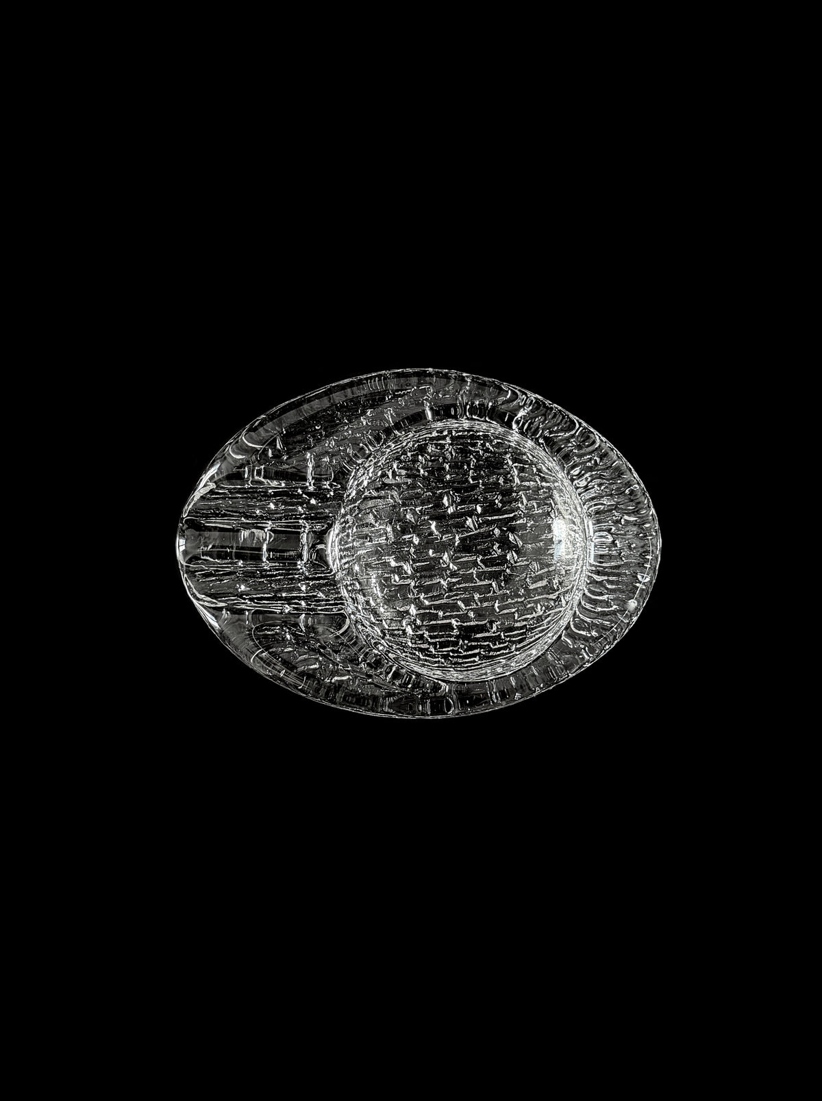 Vintage glass italian ashtray by LA PARADE | The Oblist