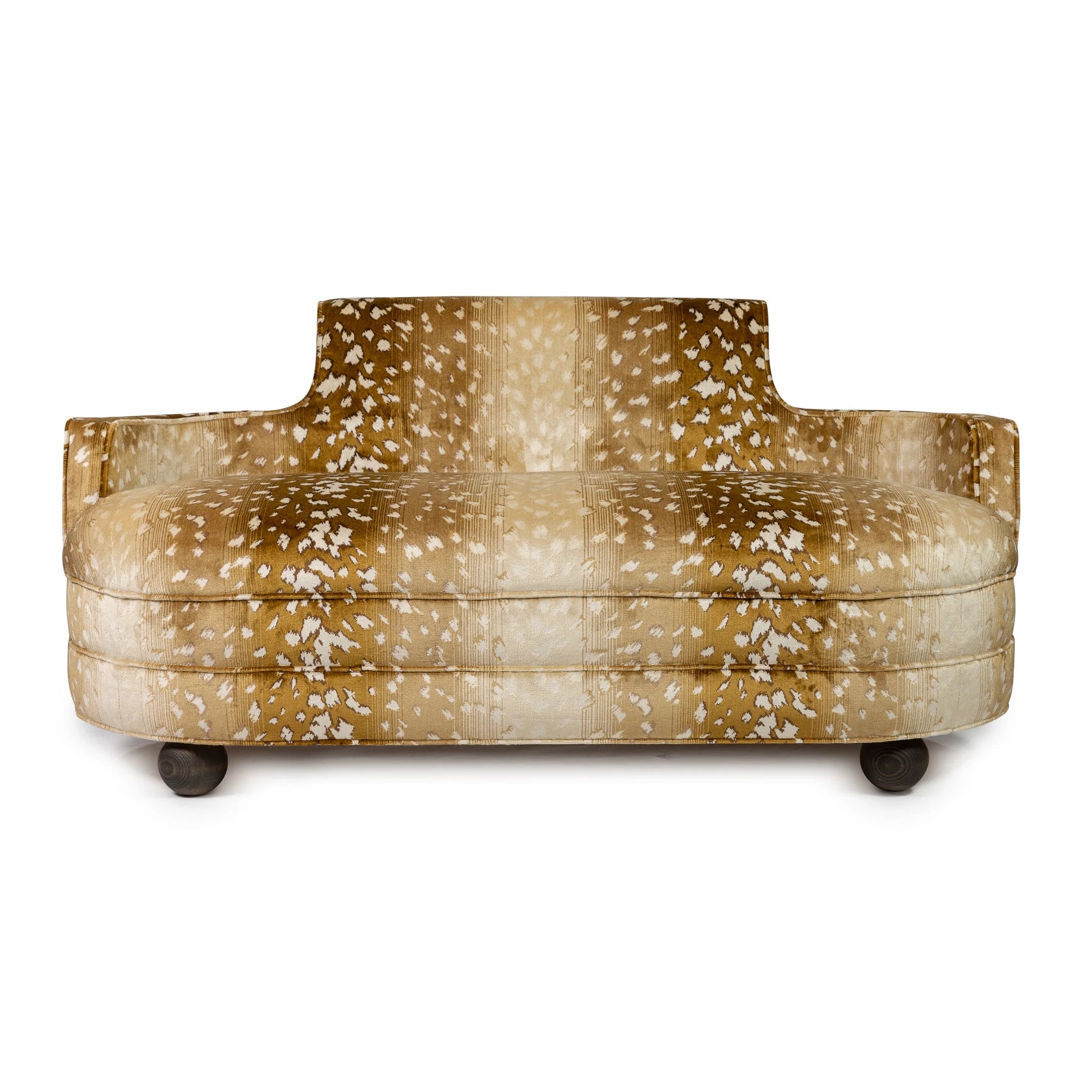 Ralph Love Seat - Velours Faon by Nobilis — detail view