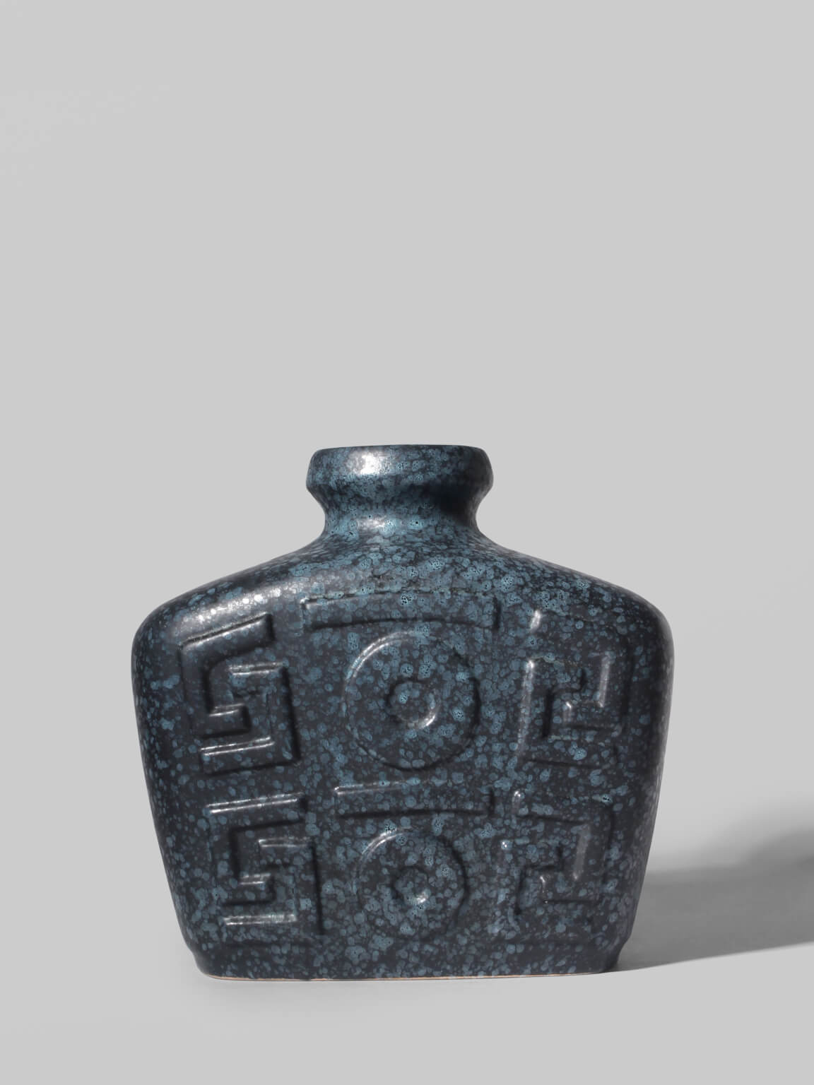 Mid-Century Geometric Ceramic Vase, Germany by Vintage Stories | The Oblist