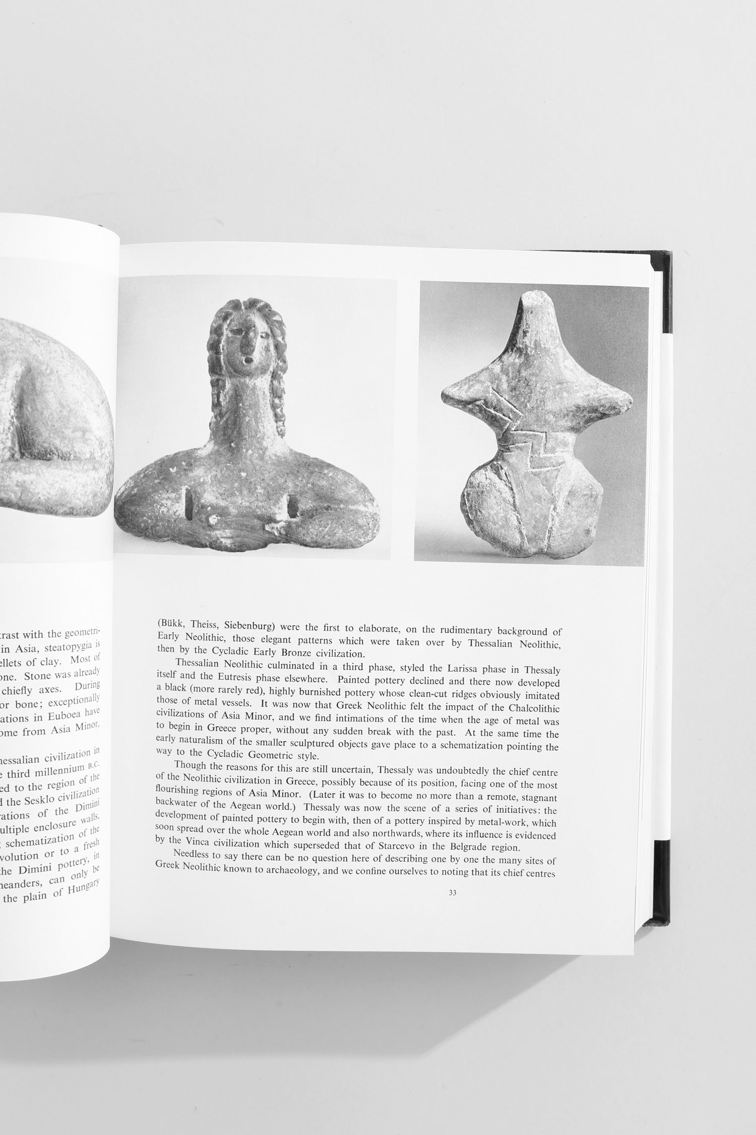 The Birth of Greek Art Book — close-up