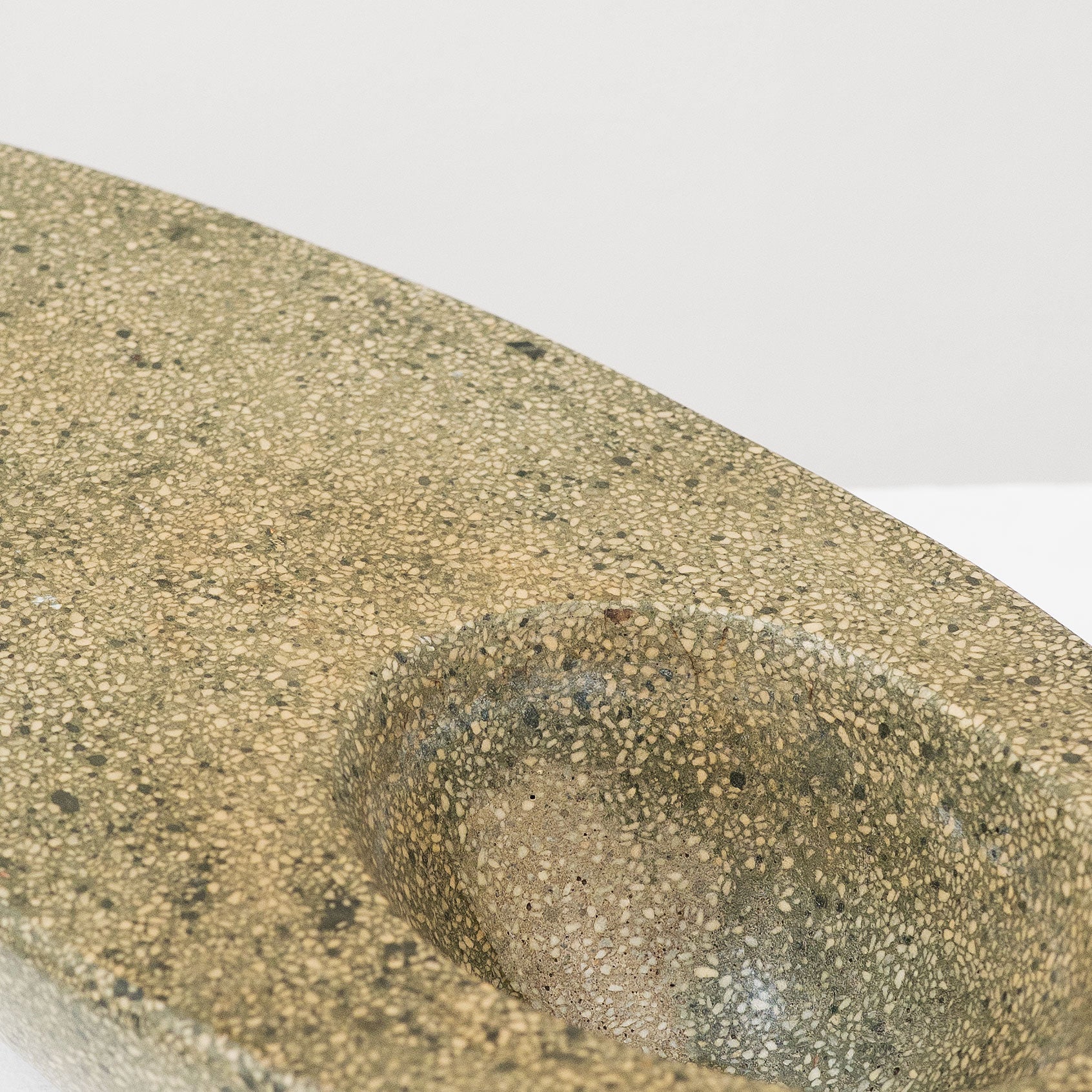 Sculptural Terrazzo Centrepiece Bowl — in context