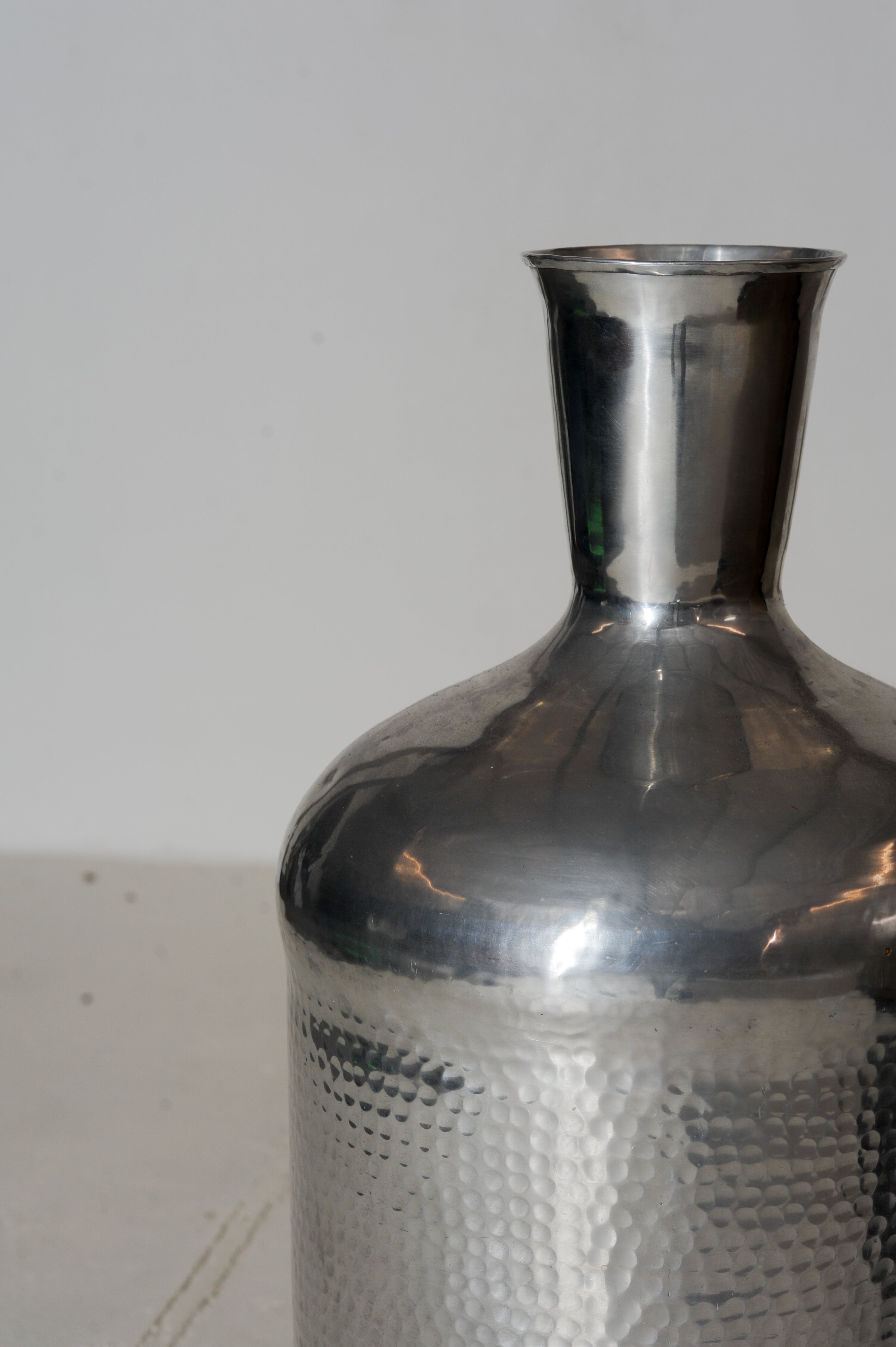 Antique aluminum Vase, India
