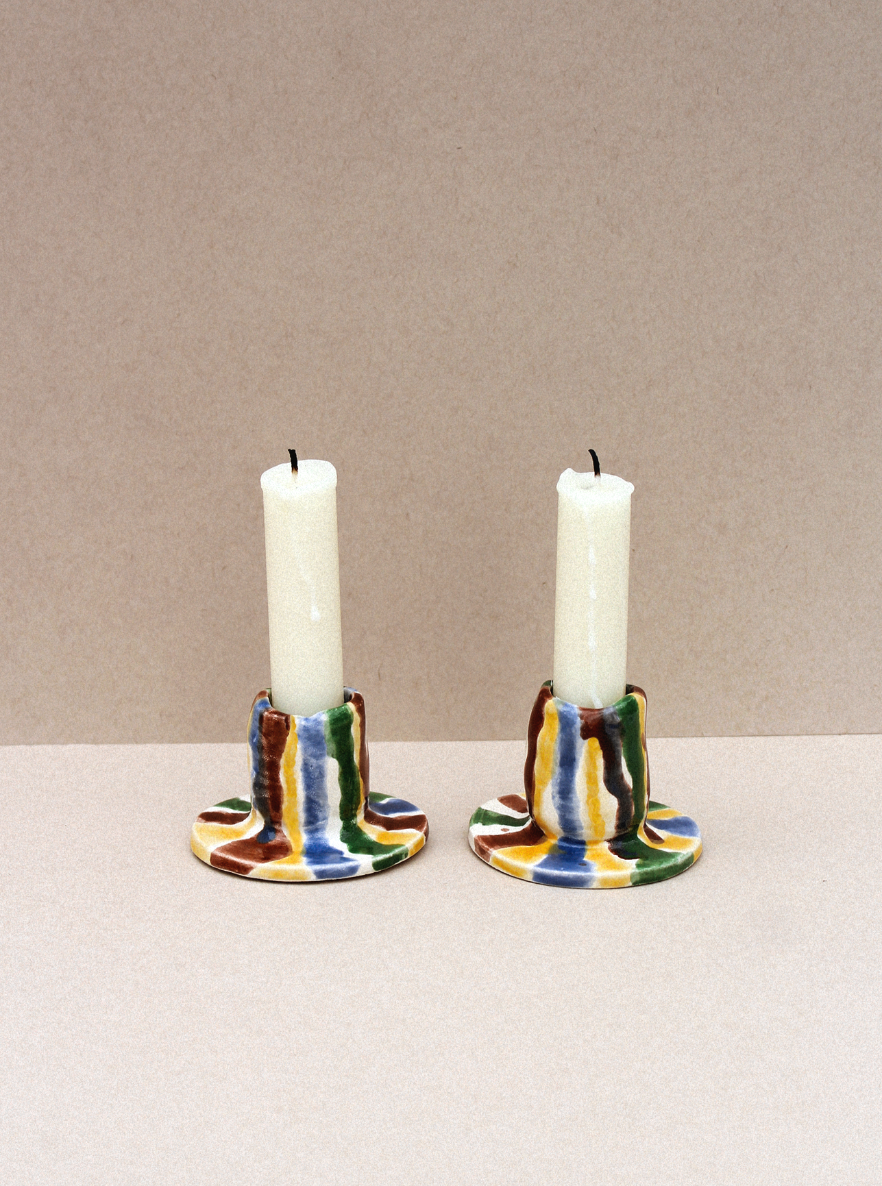Candle Holders Ixtllali Candleholder Set - Azul Casa Veronica