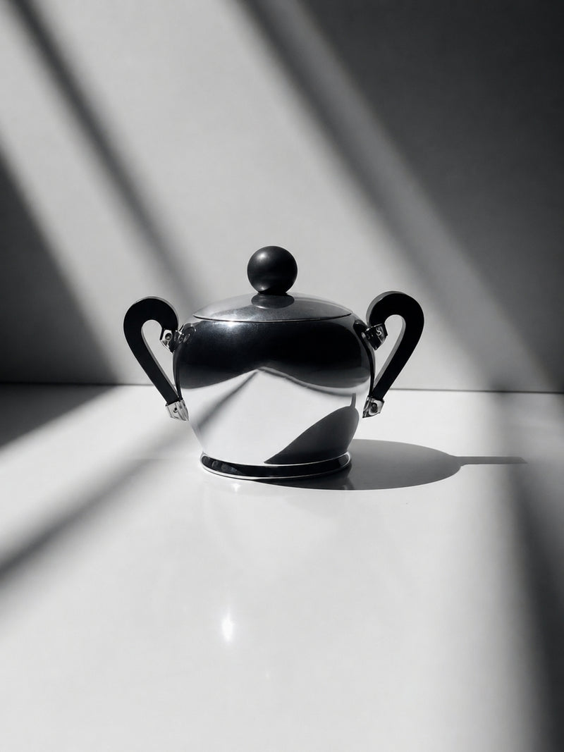 Italian sugar bowl by Alessi - 1940s design by Dodo Vintage | The Oblist