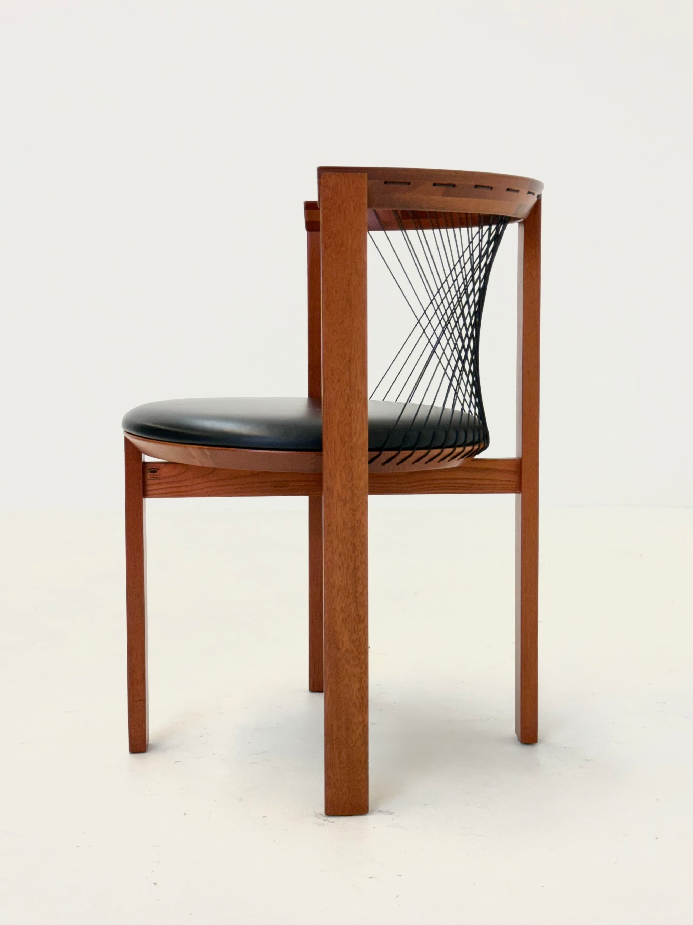 Set of Tranekær String chairs by Niels Jørgen Haugesen — view 12