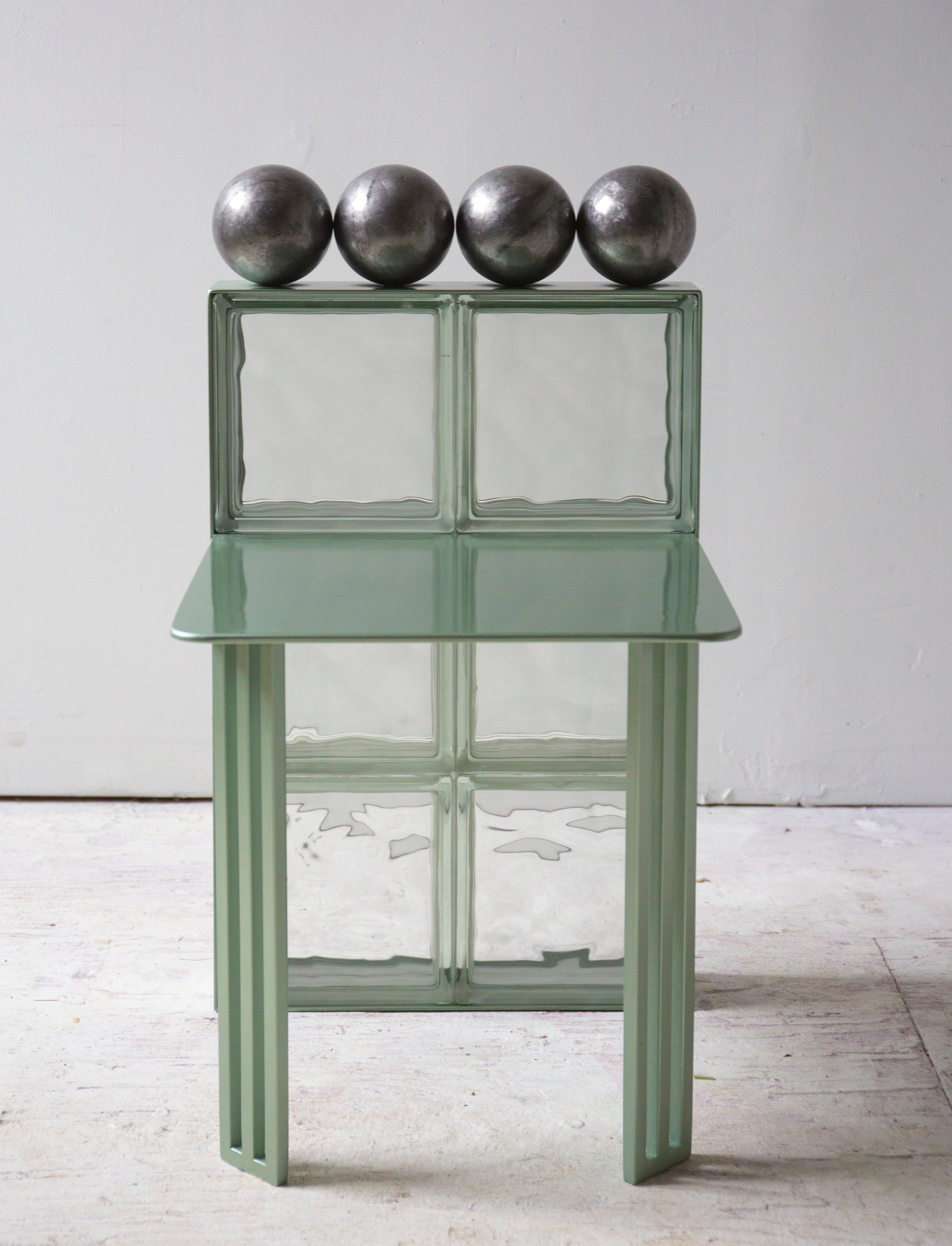 Radiant Bollard Chair — detail view