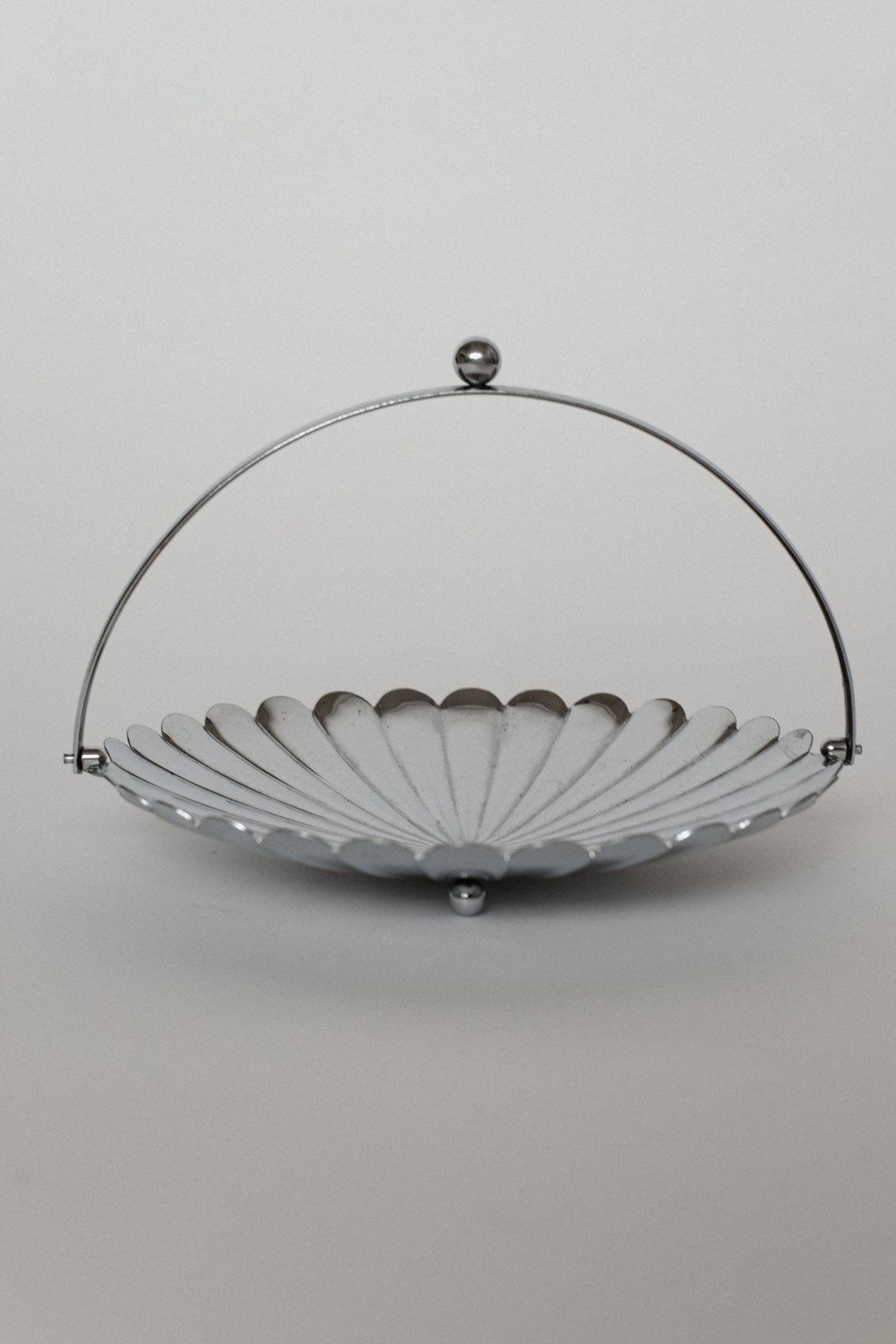 Serving Dish With Handle by septembre studios | The Oblist — metal, modern design