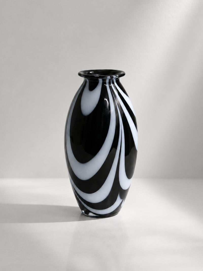 Carlo Moretti Opaline Glass Vase - 1970s by Dodo Vintage | The Oblist