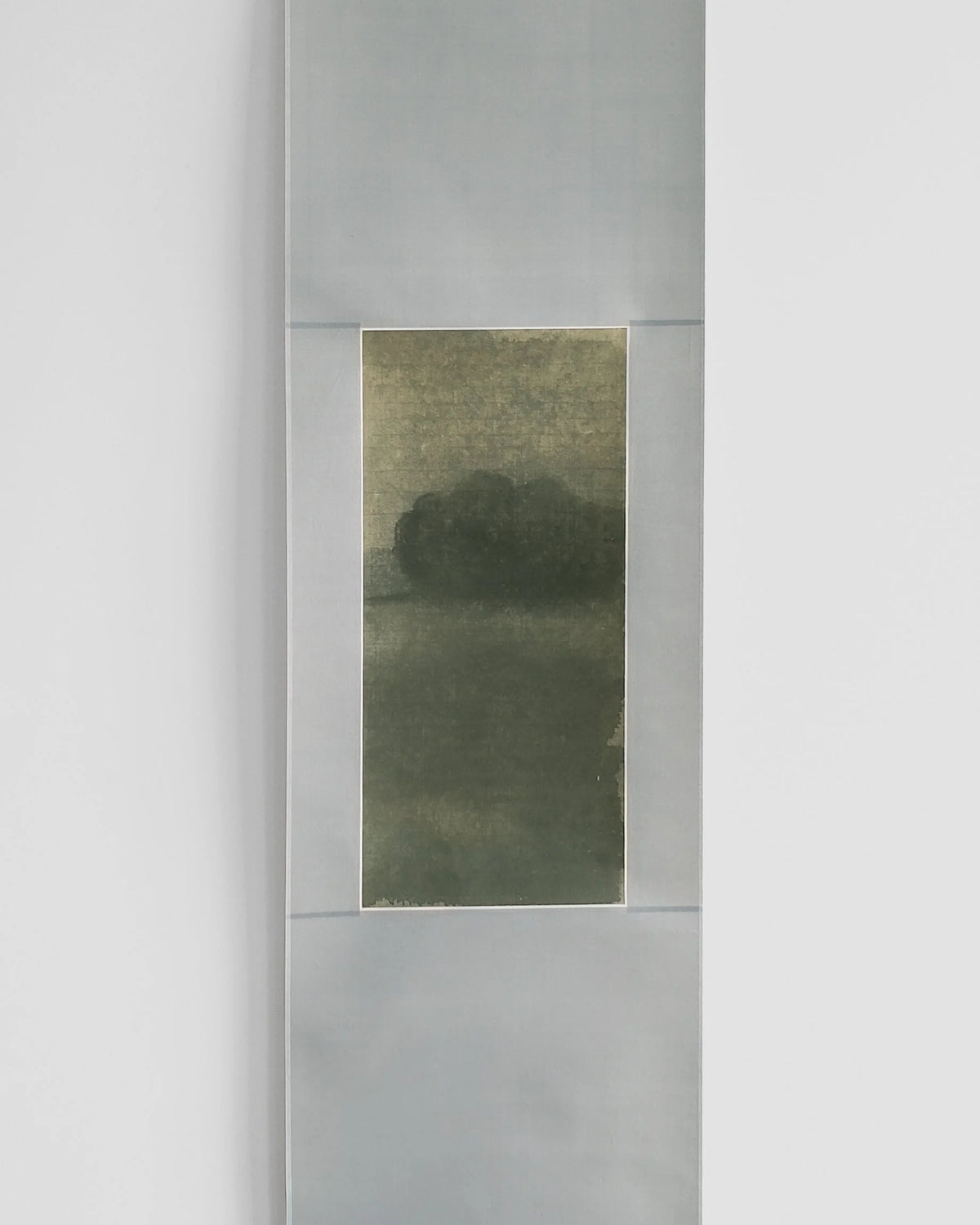 Trees Veiled in Mist (2026), Painting by Aimée Adriaansen — detail view