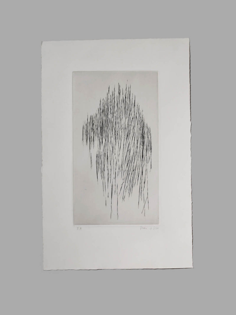 Maria Helena Vieira da Silva, Untitled Etching, 1980 by Vintage Stories | The Oblist