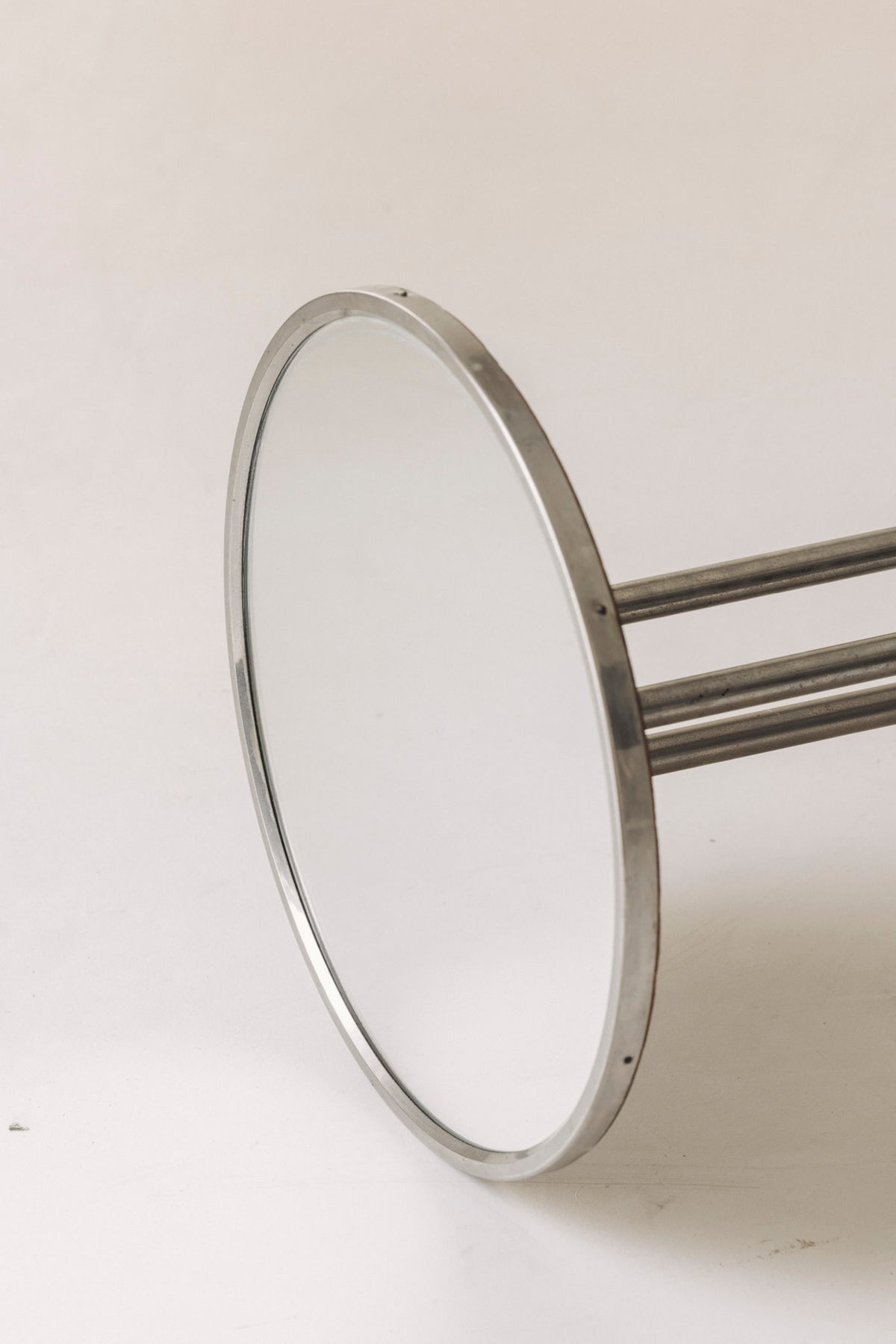 French Art Deco Mirrored Side Table, 1930s — view 10