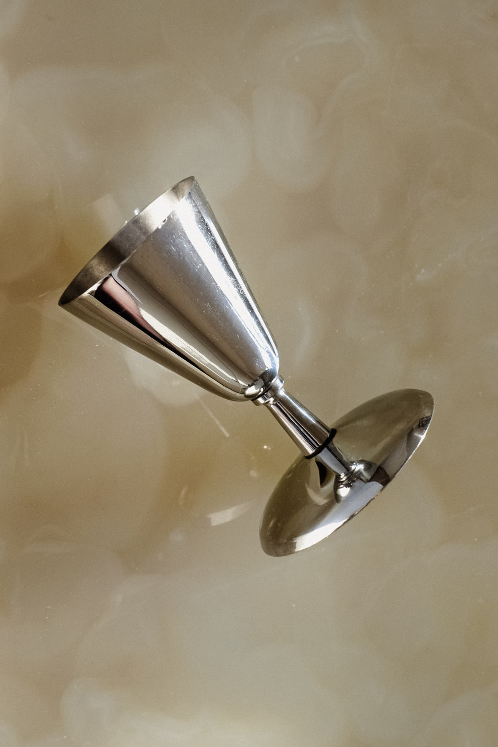 Set of 6 Coupes — angled view on smooth beige surface