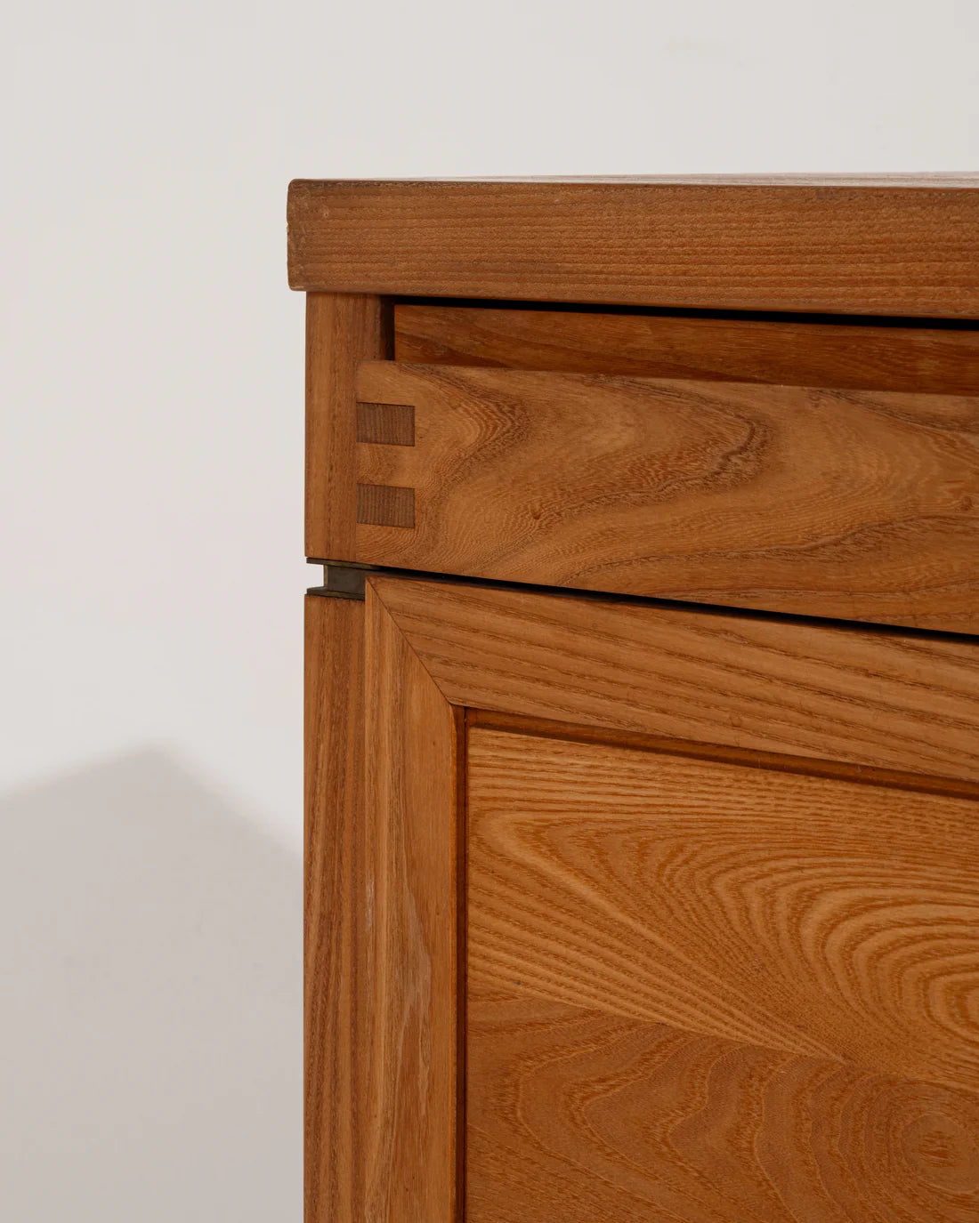 Pierre Chapo R08 Sideboard in Solid Elm Wood, France 1960s