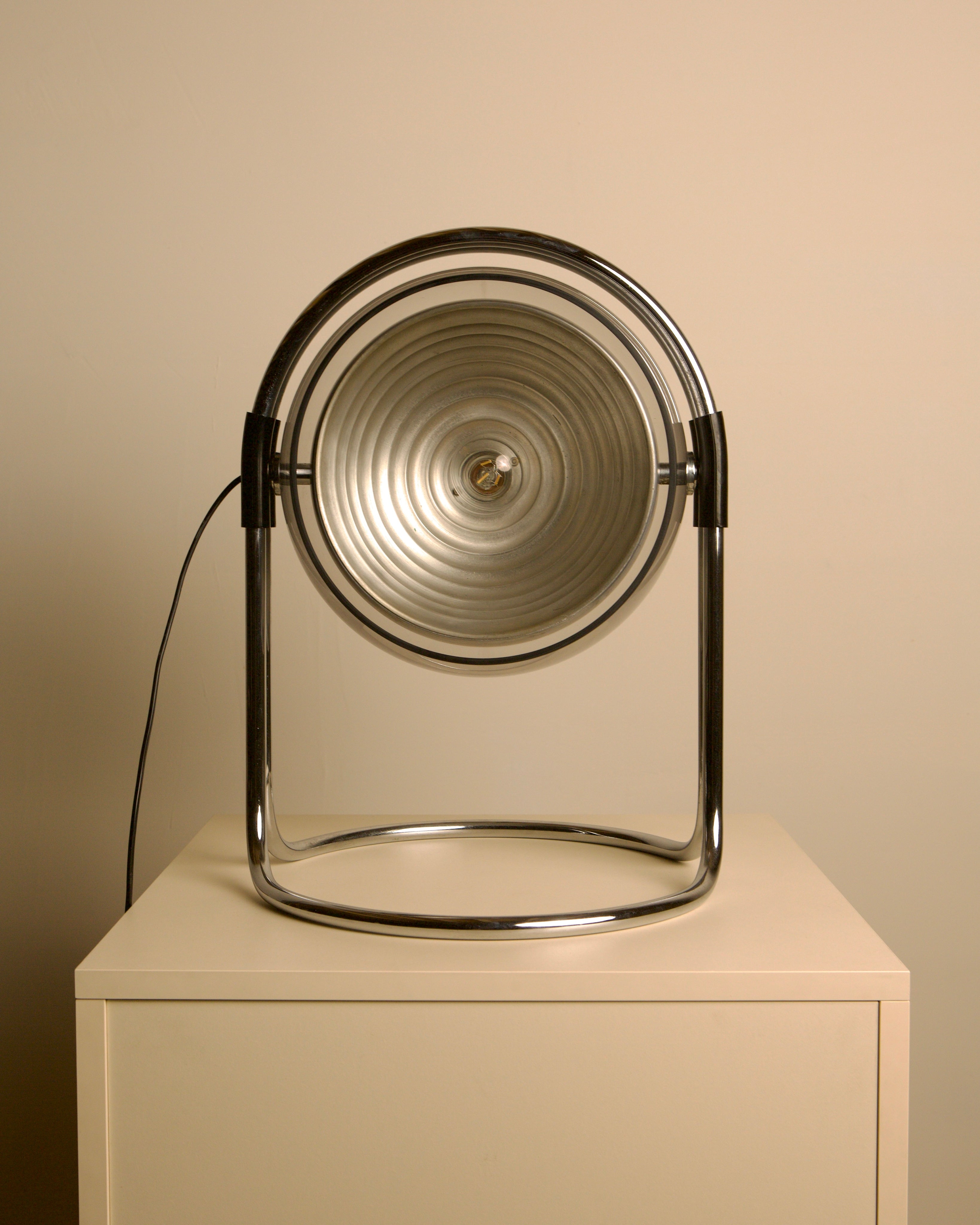 Table lamp by André Ricard for Metalarte, 1973 — view 10