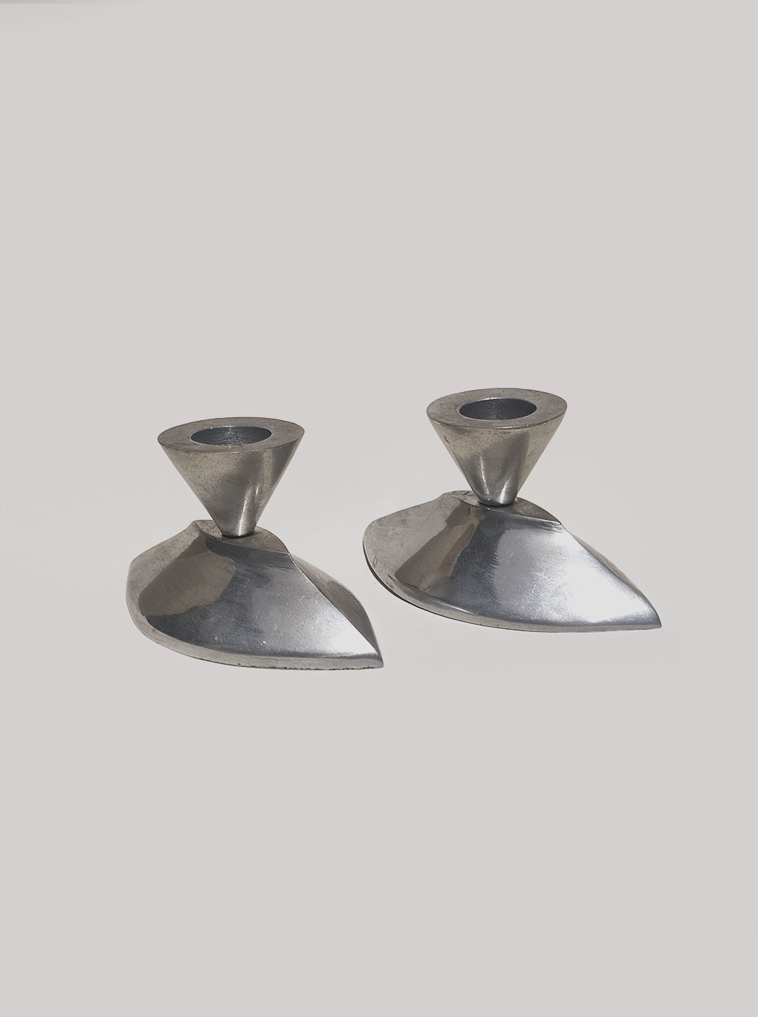 Pair of Candle Holders by Les Objoies | The Oblist