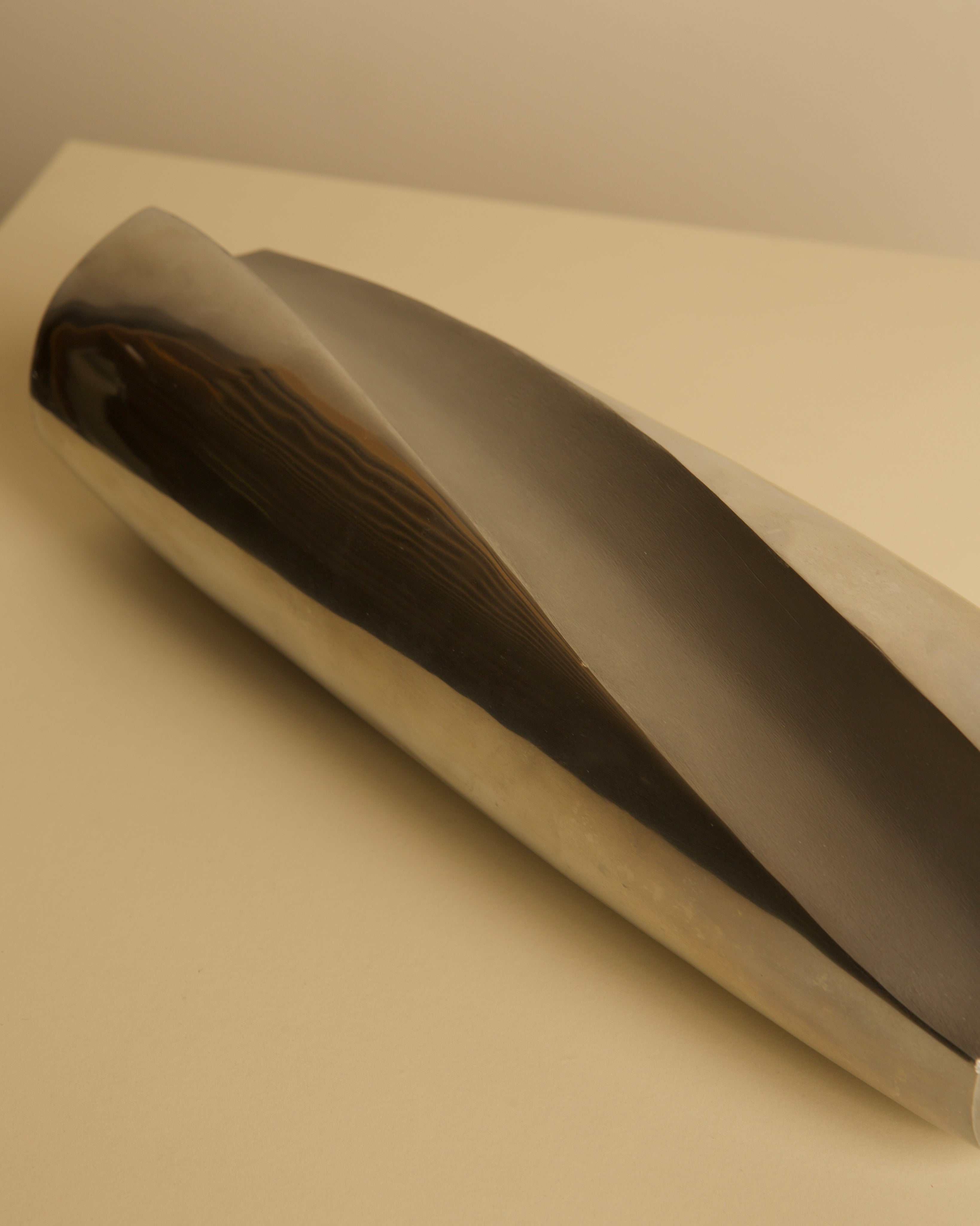 Aluminum Vase "Galassia" by Brandani 80's