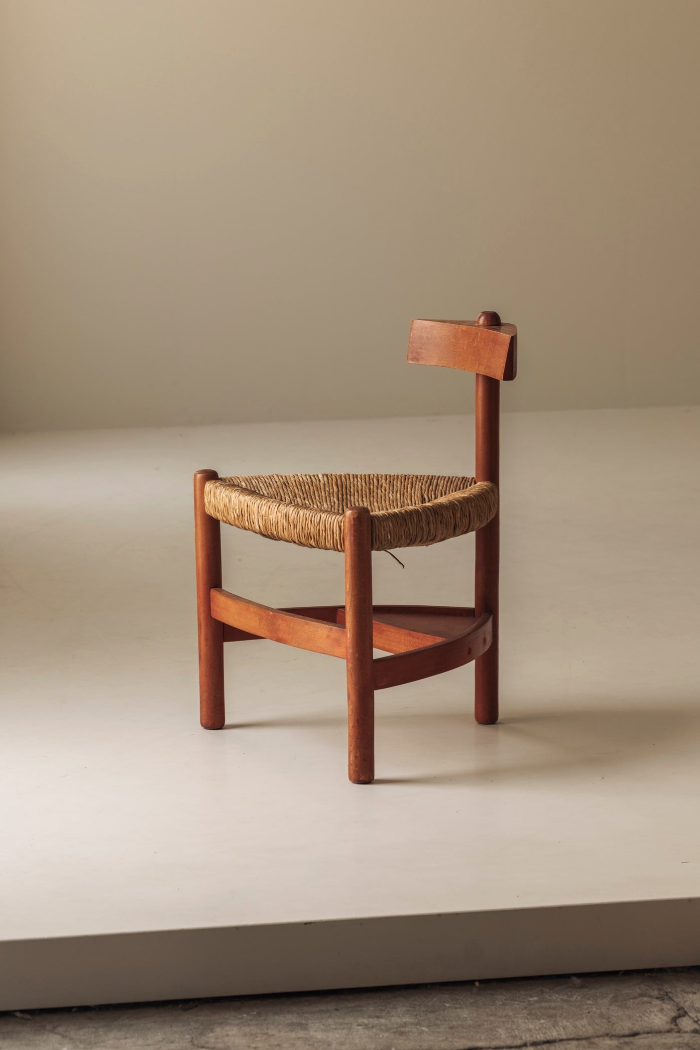 Dutch Sculptural Accent Chair, attributed to Wim den Boon, 1960s — close-up