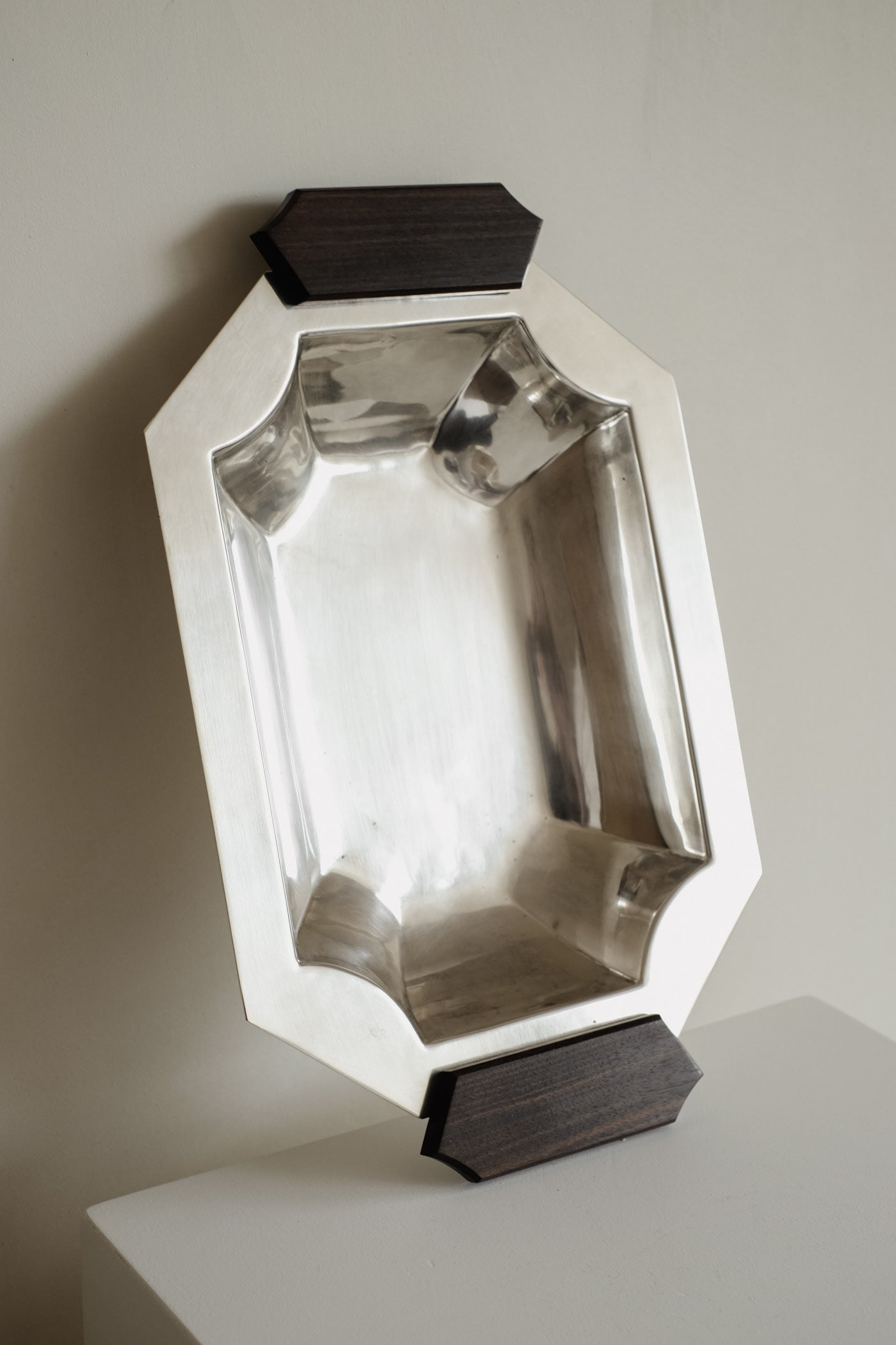 Silver-plated Art Deco Dish  — in context