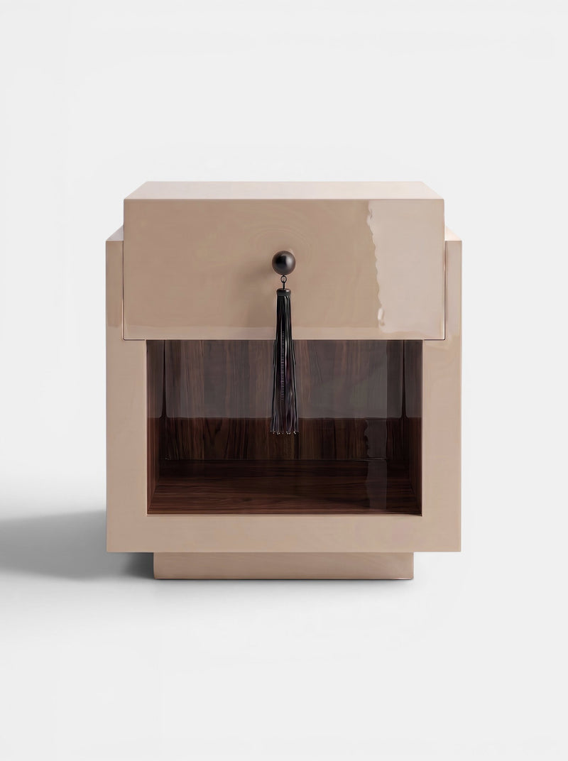 Leo Off-White And Wooden by Marbera | The Oblist