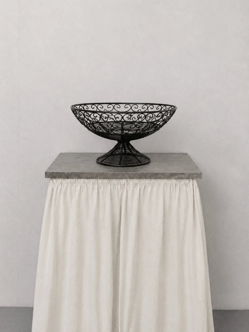 1980s German Vintage Metal Bowl by Blisse | The Oblist