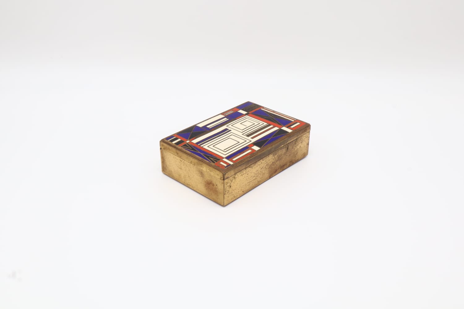 Art Deco WMF Ikora Enamel Cigarette Box by Paul Haustein – Germany, c. 1930 by Forma Finds | The Oblist