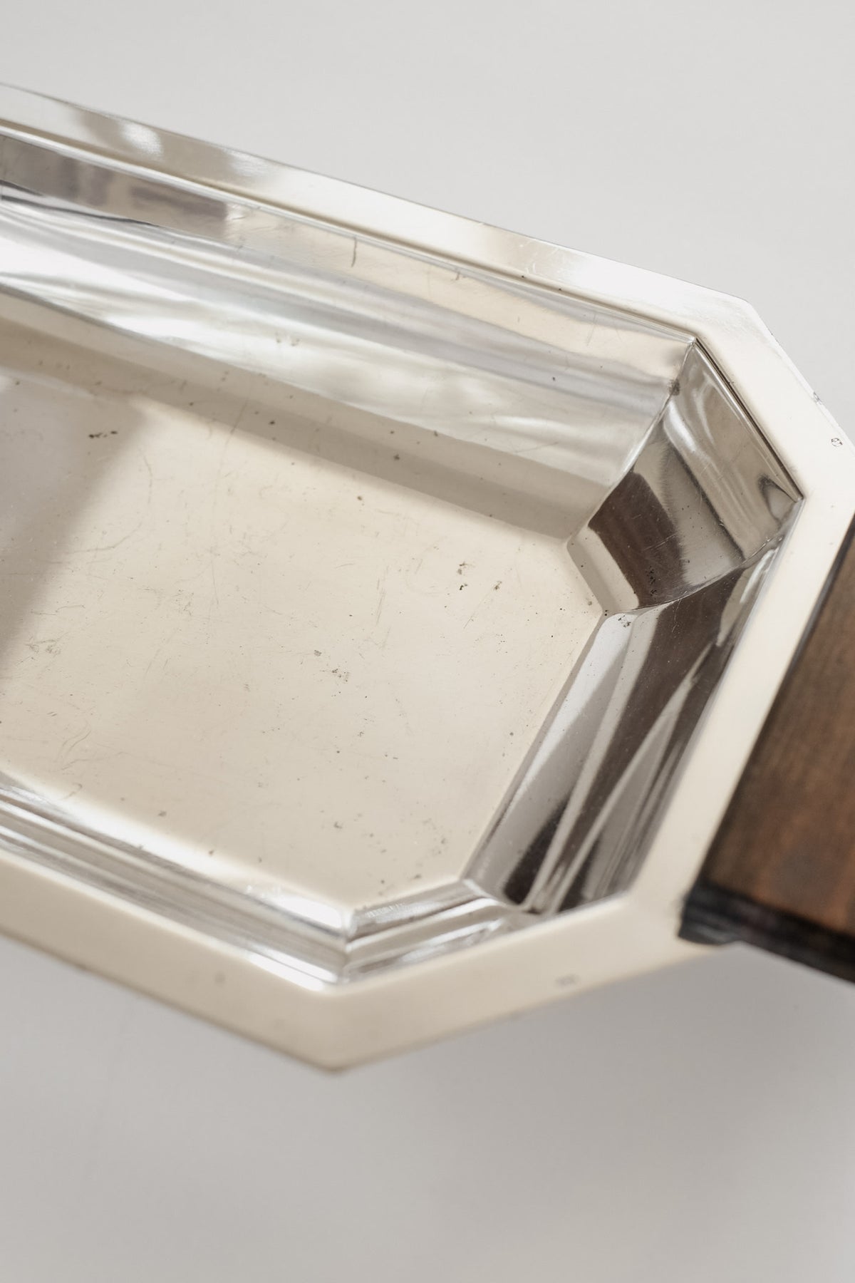Silver-plated Art Deco Dish — lifestyle setting
