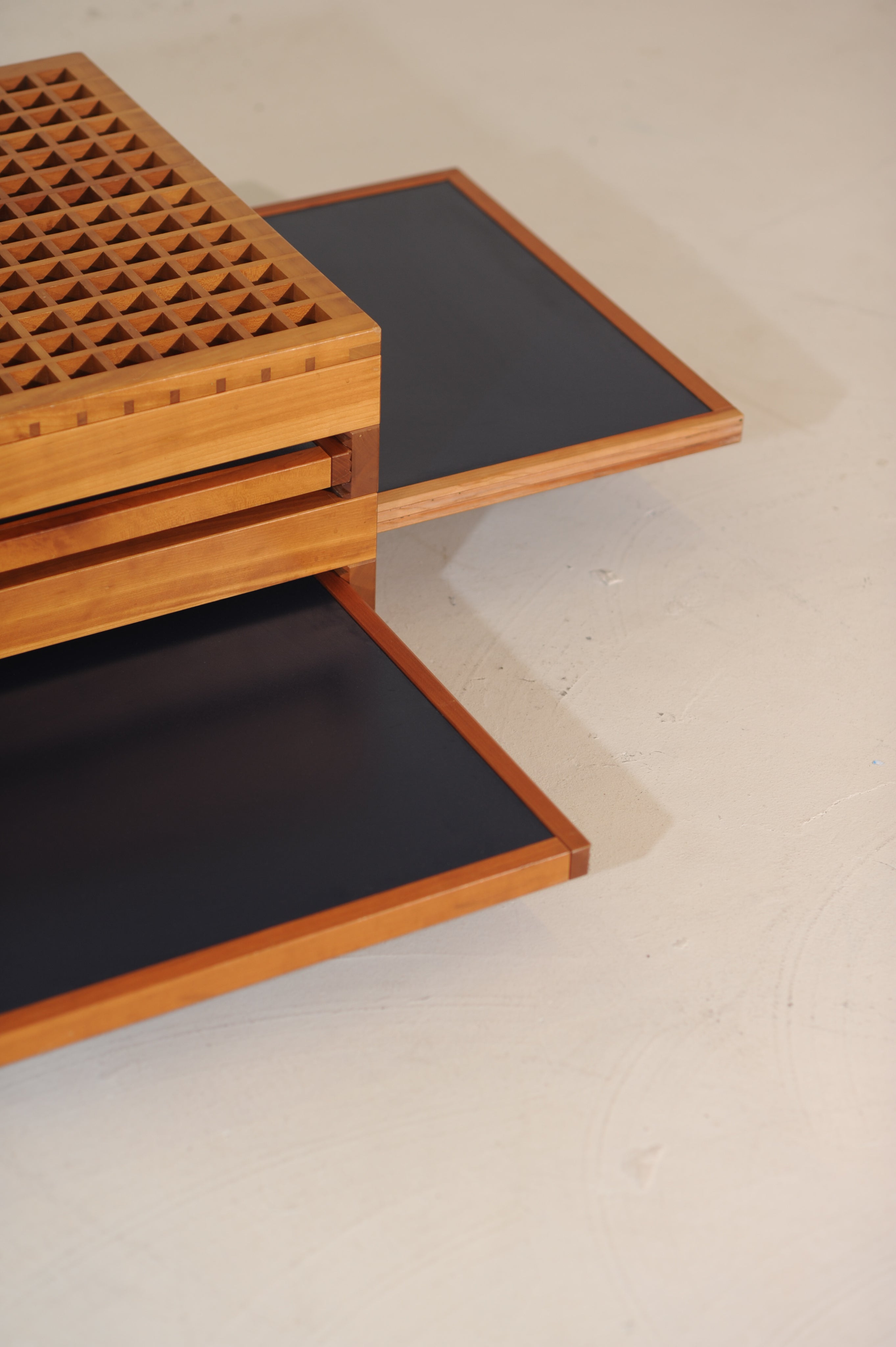 Bernard Vuarnesson Tetra Coffee Table, France 80s