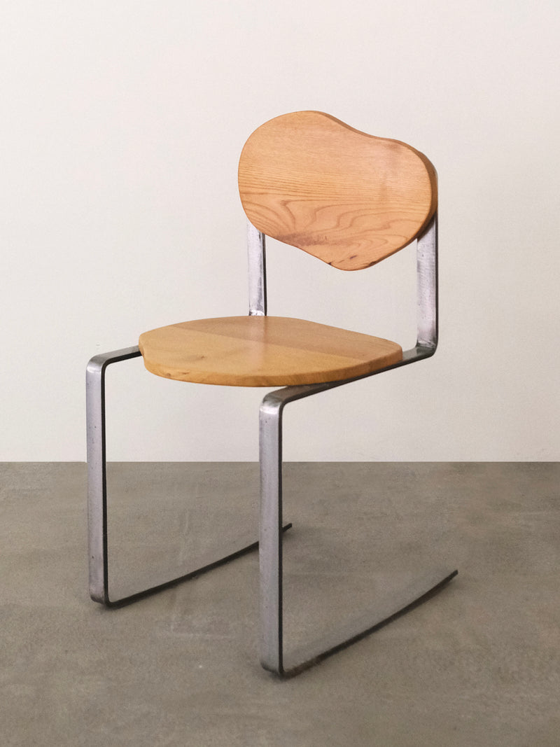 'Carmen Chair' in Chestnut Wood by ZAROLAT Studio by ZAROLAT | The Oblist