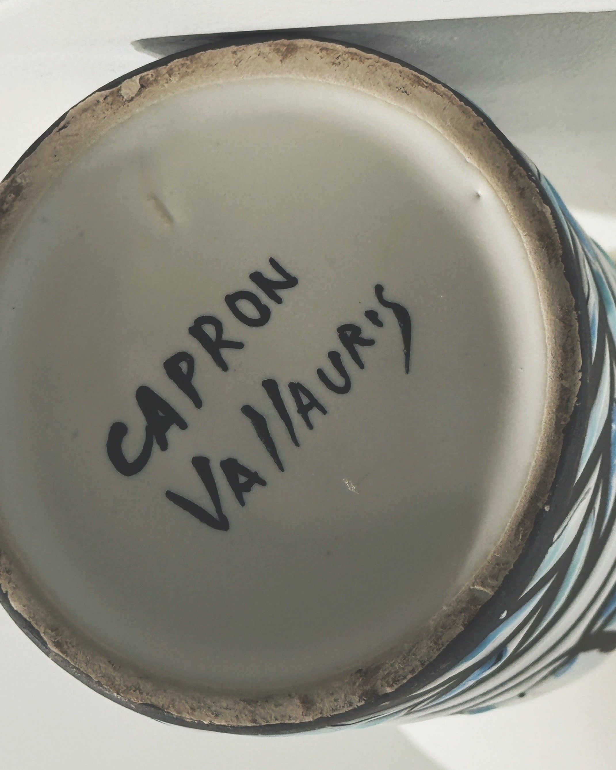 Ceramic Pitcher by Roger Capron, France, circa 1950