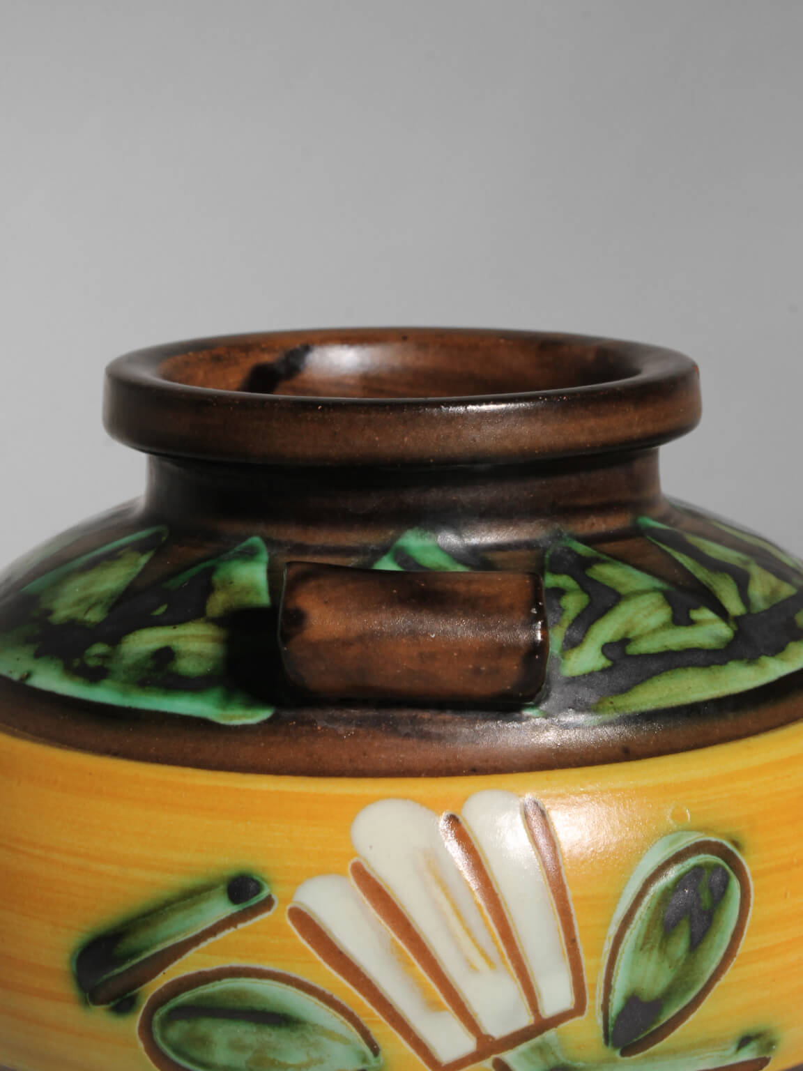 Harald Östergren Art Deco 2750 Vase, Sweden, 1930s — detail view