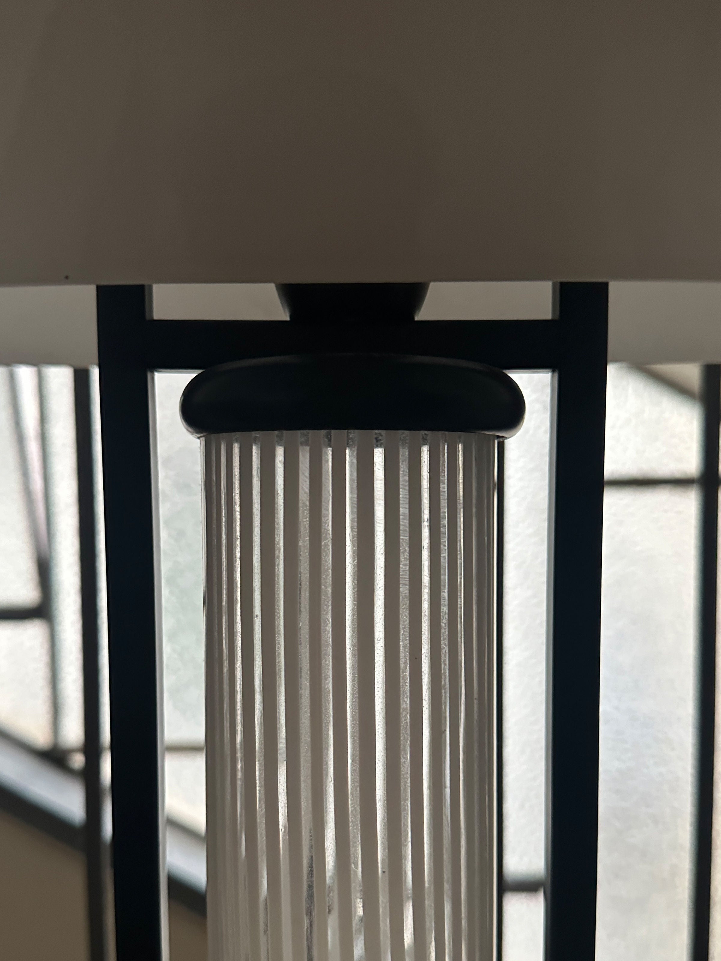 Grande Lampe Murano par Bruno Gecchelin, années 1980