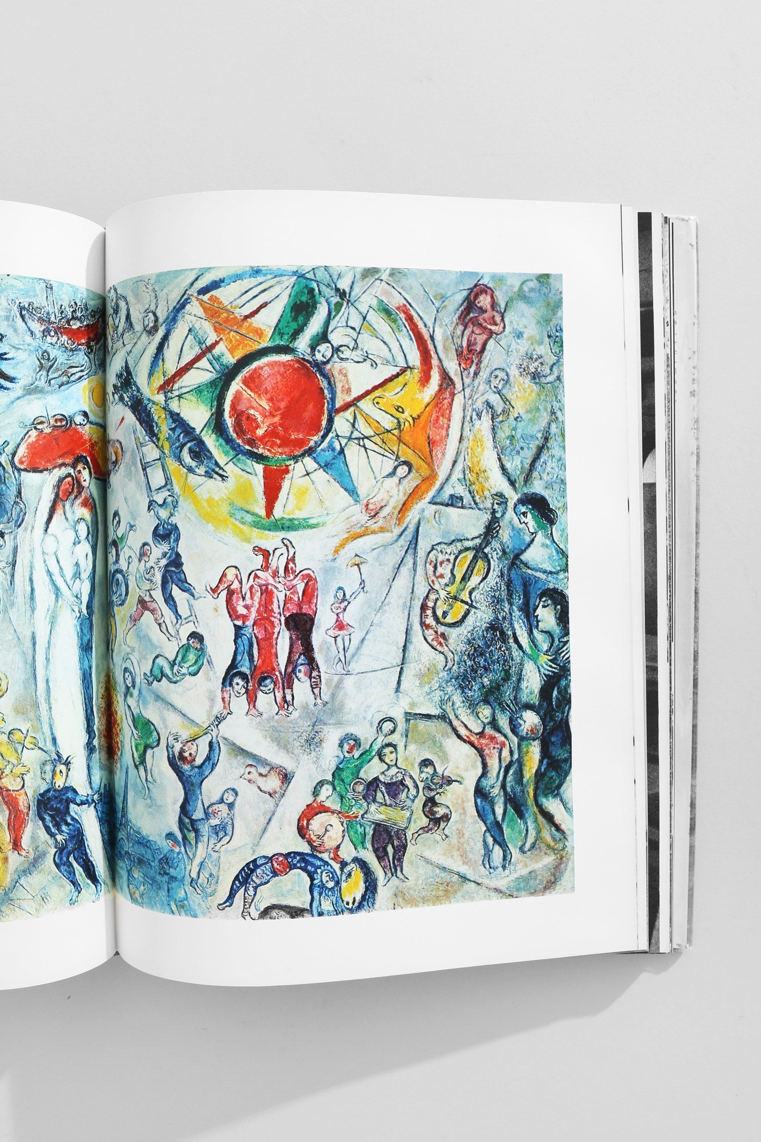 The World of Marc Chagall Book — side angle