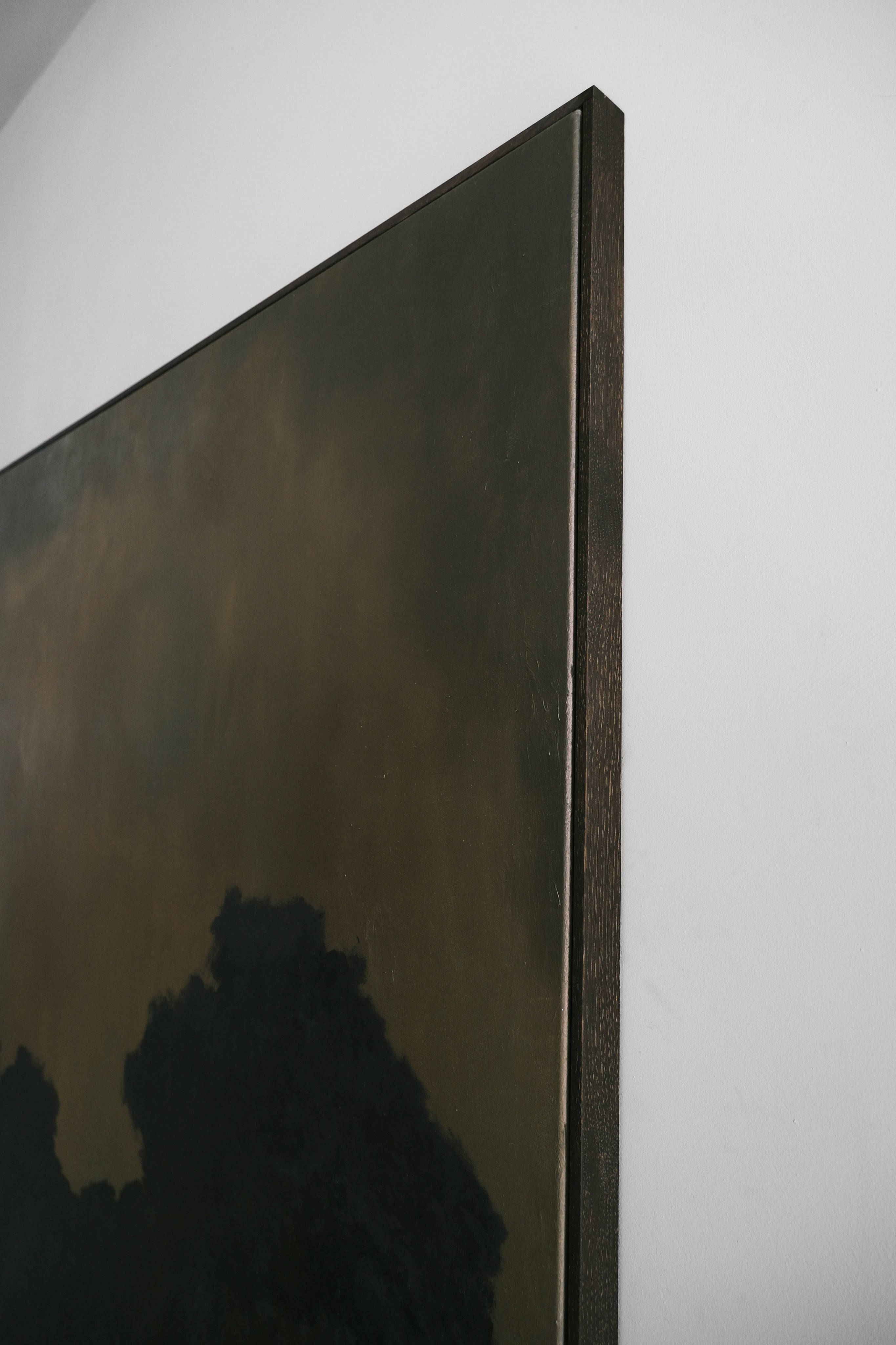 Evening Silhouette III (2026) - Oil Painting by Aimée Adriaansen — side angle