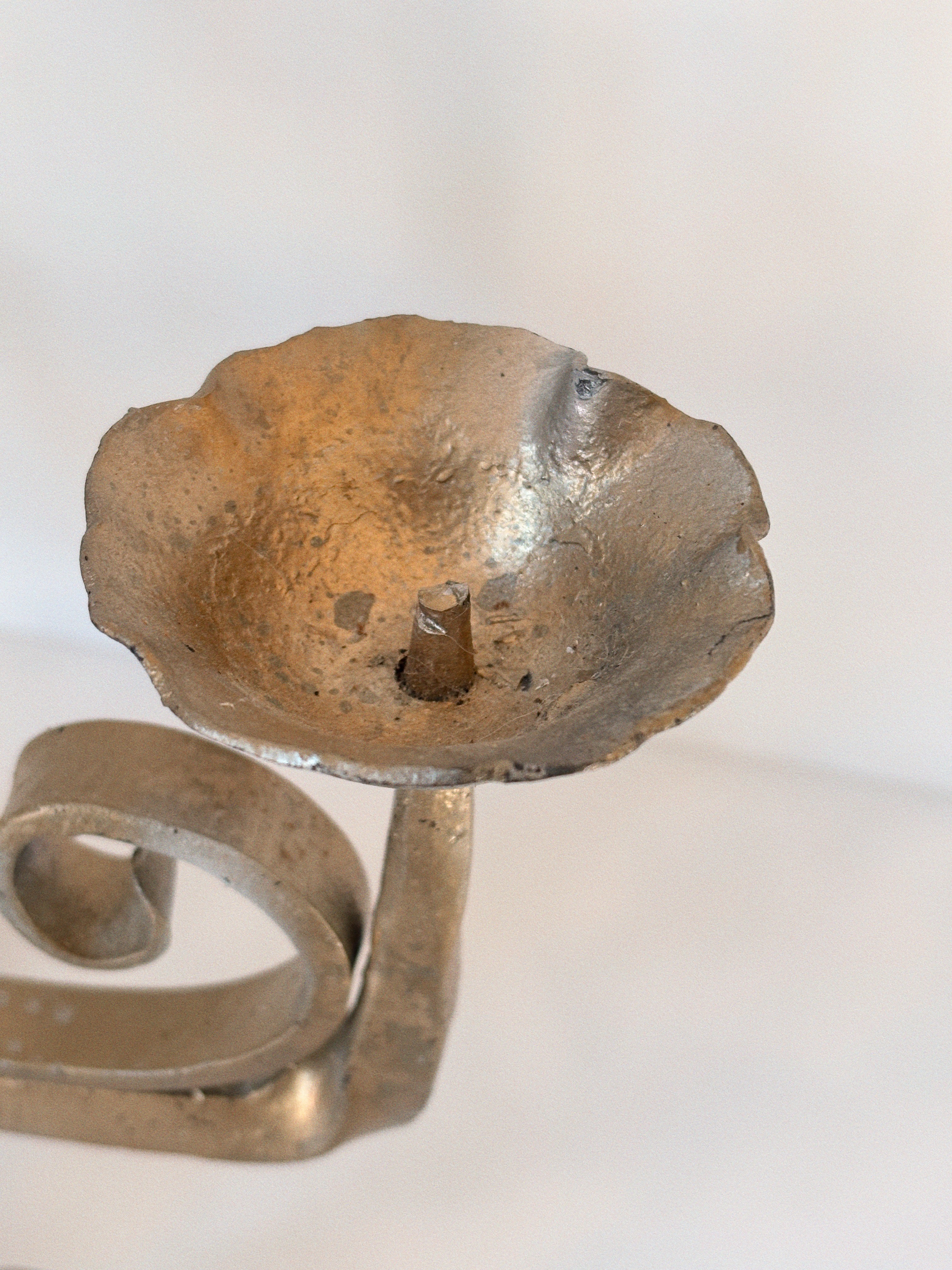 Folk Art 5 Arm Candelabra, Poland — lifestyle setting
